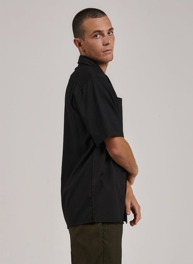 High Standards Bowling Shirt - Black