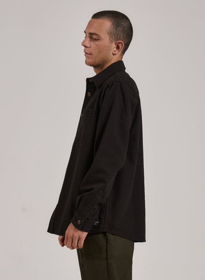 Control Overshirt - Black