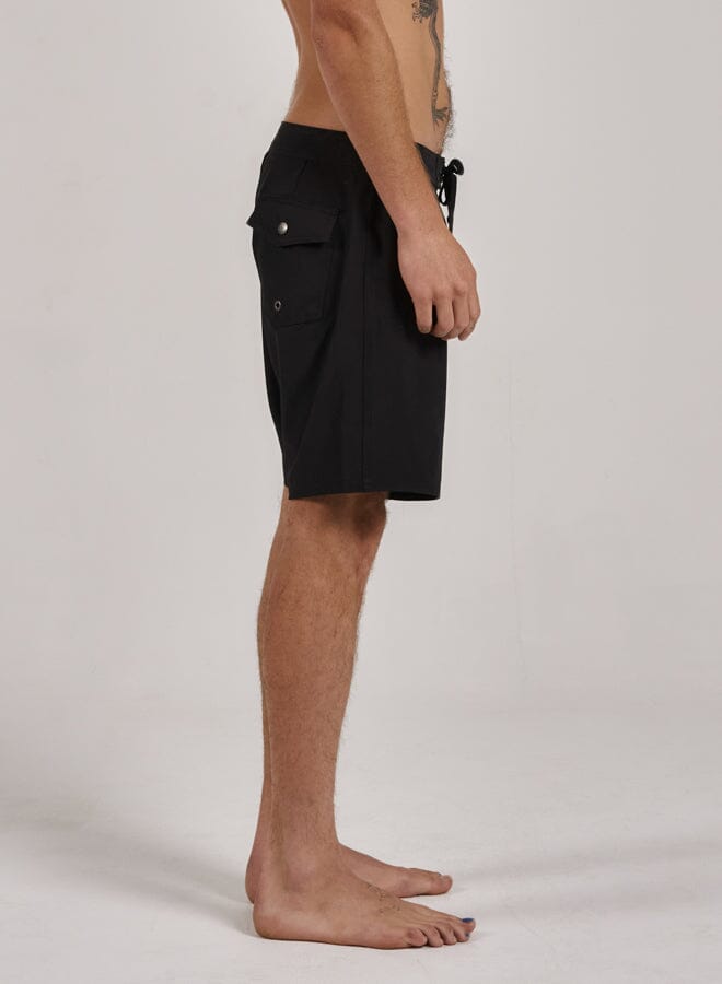 Acid Test Boardshort - Washed Black