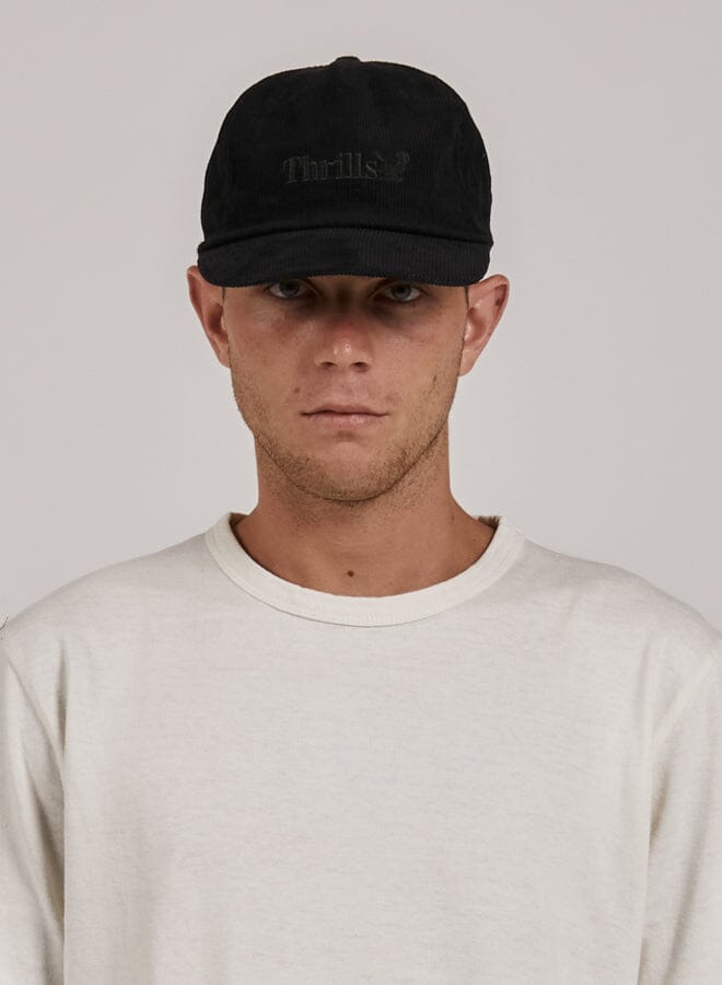 Thrills Workwear 5 Panel Cap - Merch Black