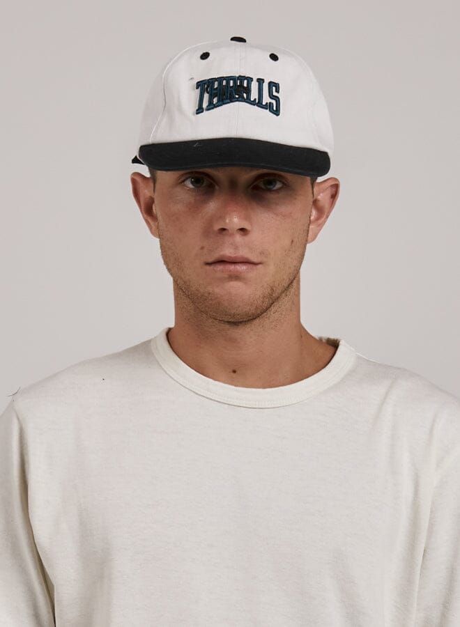 Sneak Attack 6 Panel Cap - Heritage White