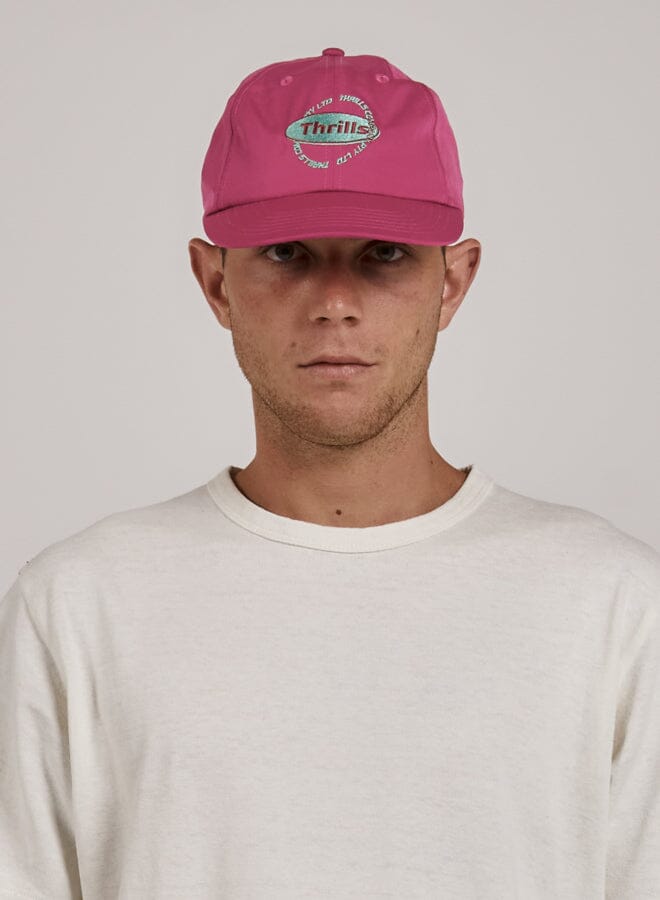 Reality 6 Panel Cap - Carmine