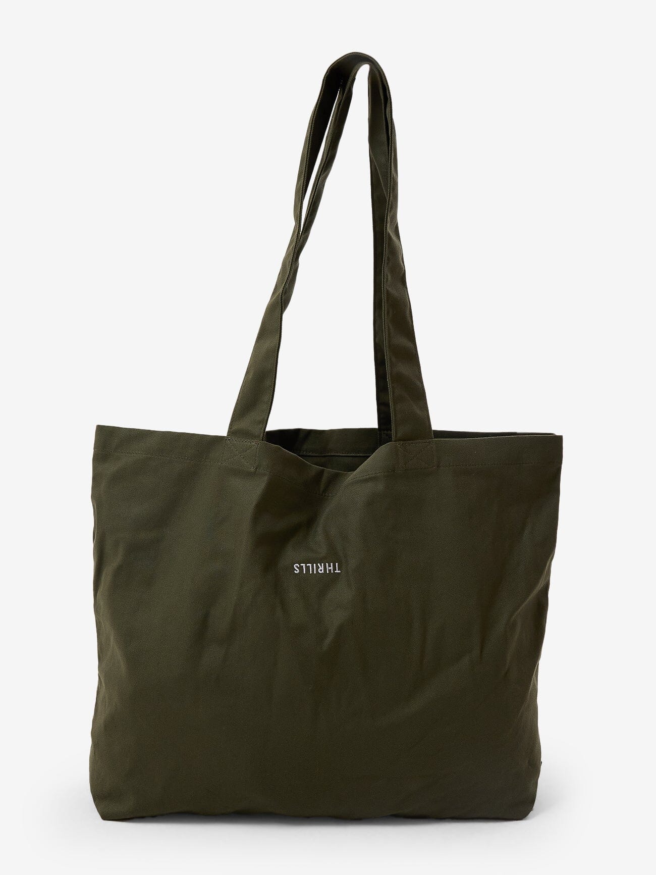 Minimal Thrills Herringbone Tote - Tarmac