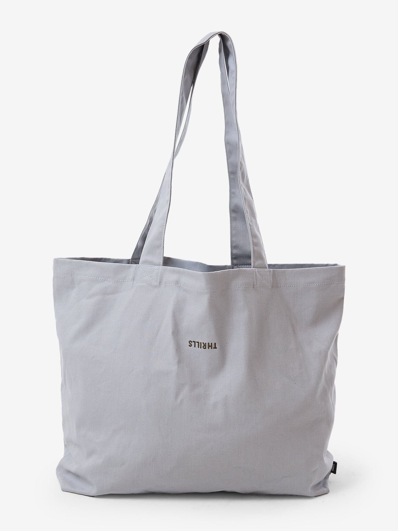 Minimal Thrills Herringbone Tote - Iceberg