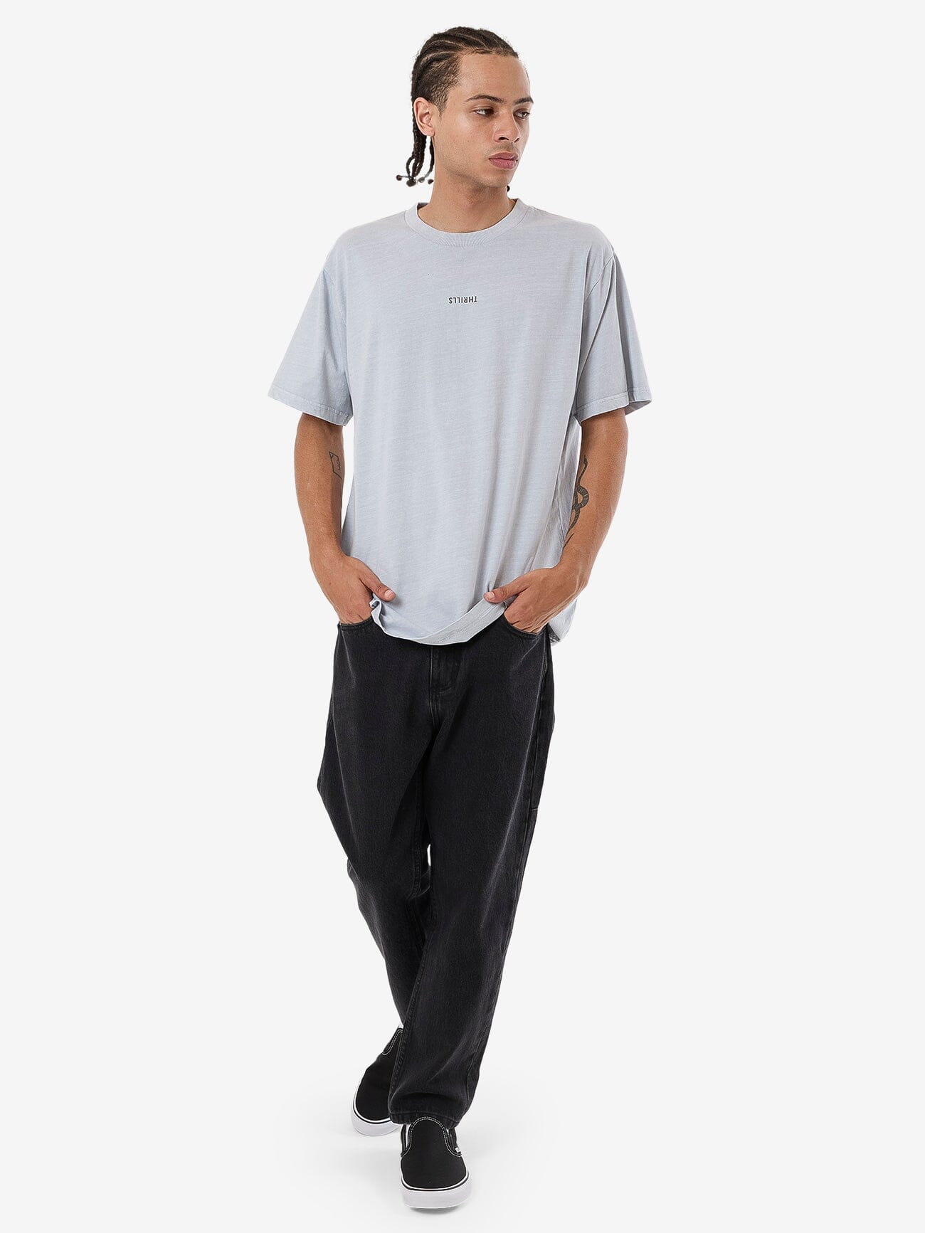 Minimal Thrills Merch Fit Tee - Iceberg XS