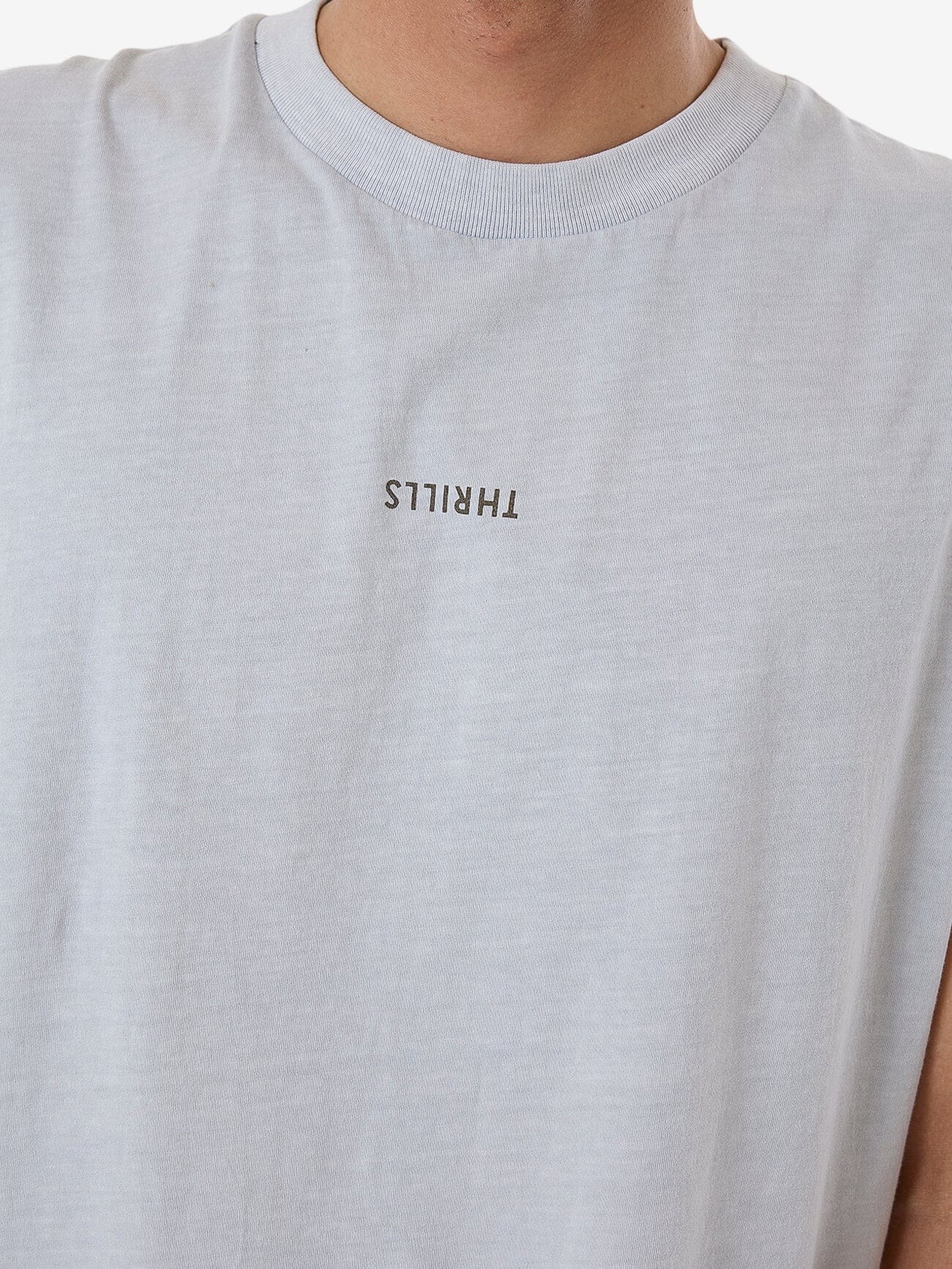 Minimal Thrills Merch Fit Muscle Tee - Iceberg