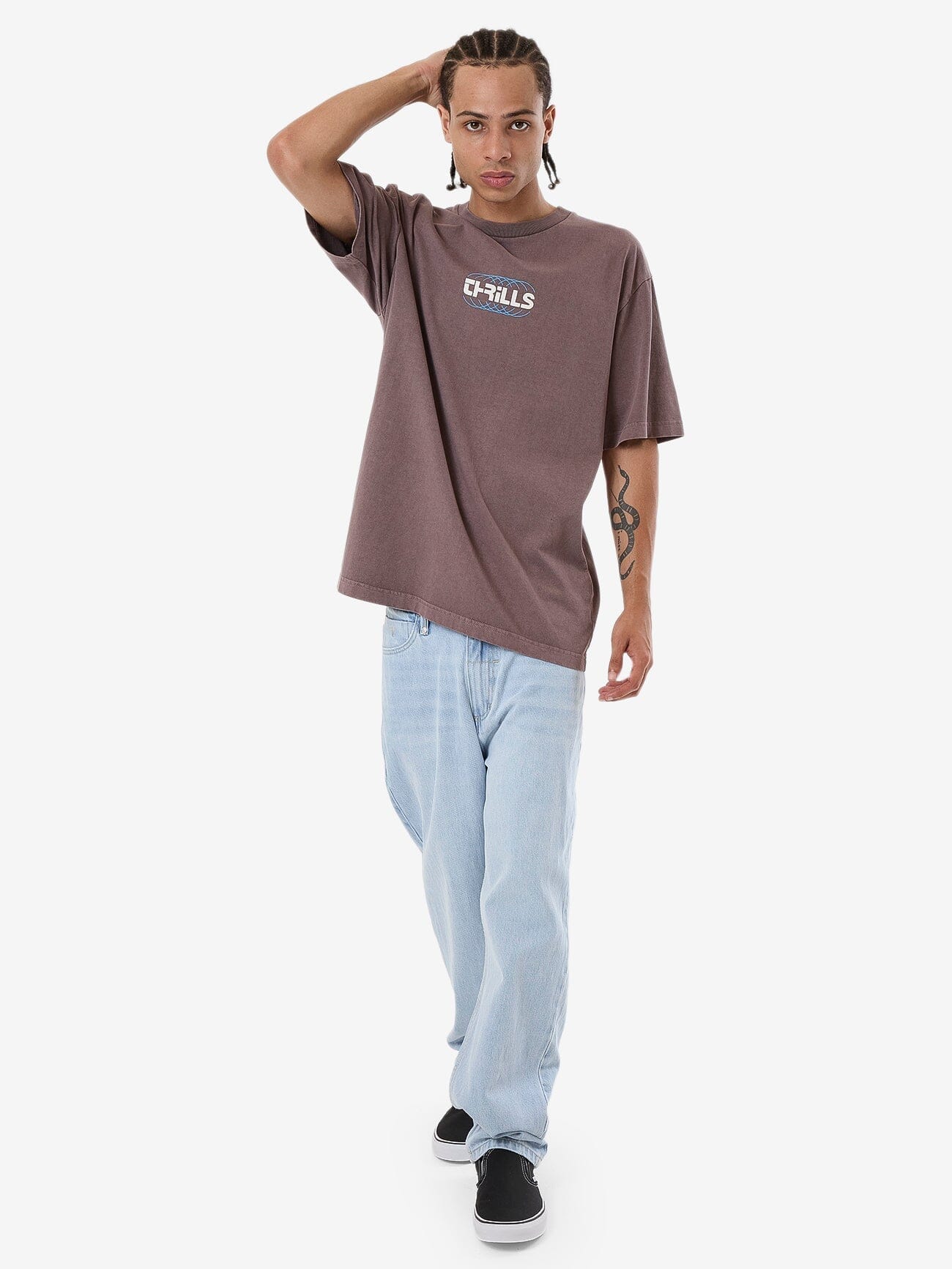 Evolution Oversize Fit Tee - Sparrow