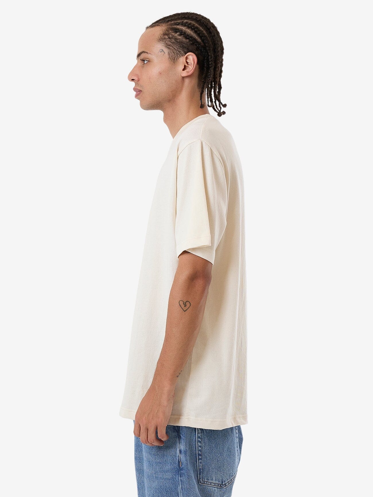 Airborne Merch Fit Tee - Unbleached