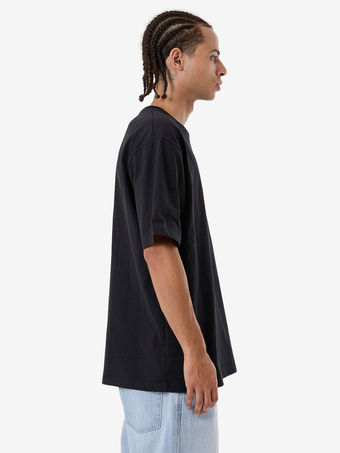 Believe Oversize Fit Tee - Black