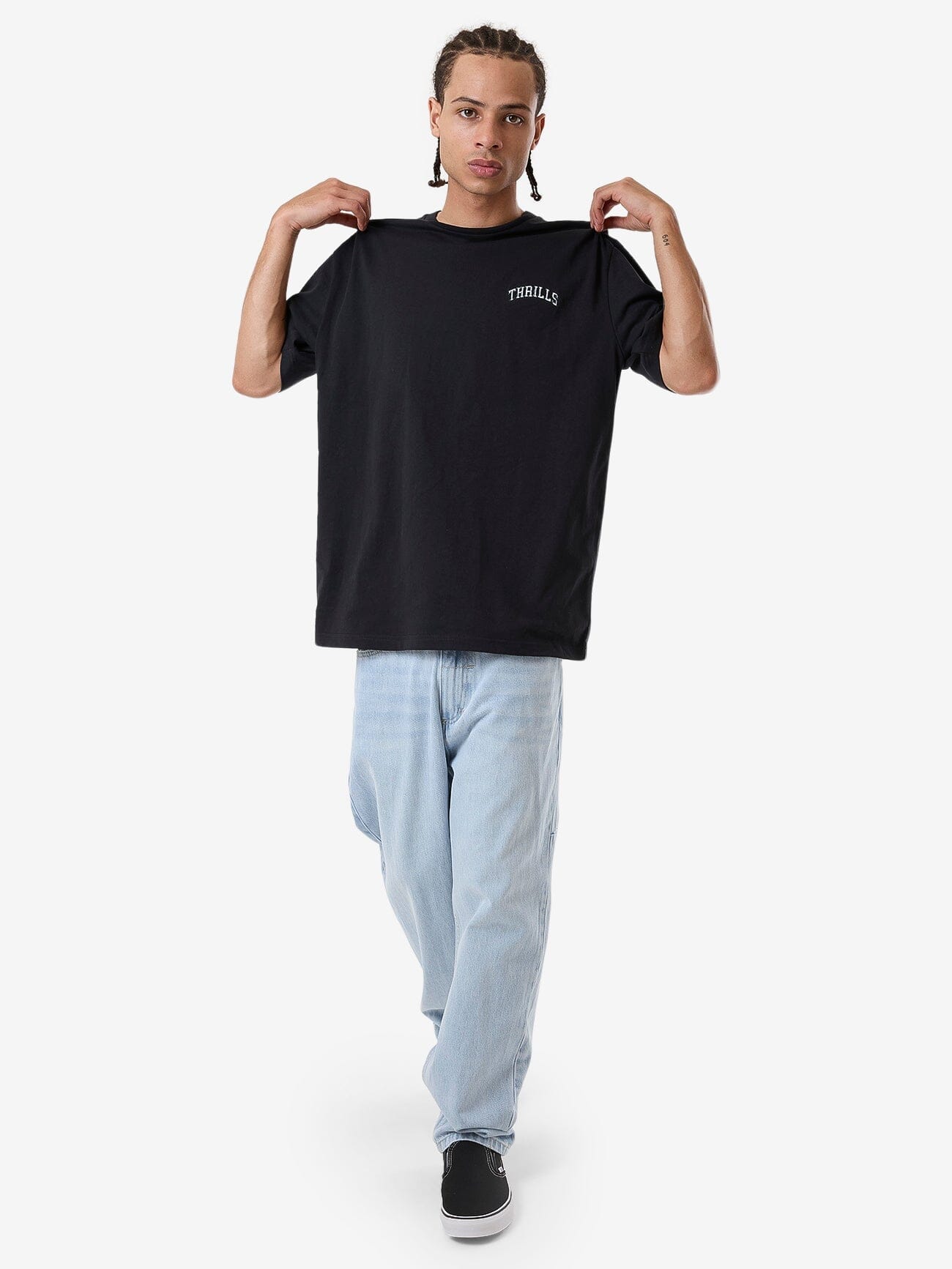 Believe Oversize Fit Tee - Black