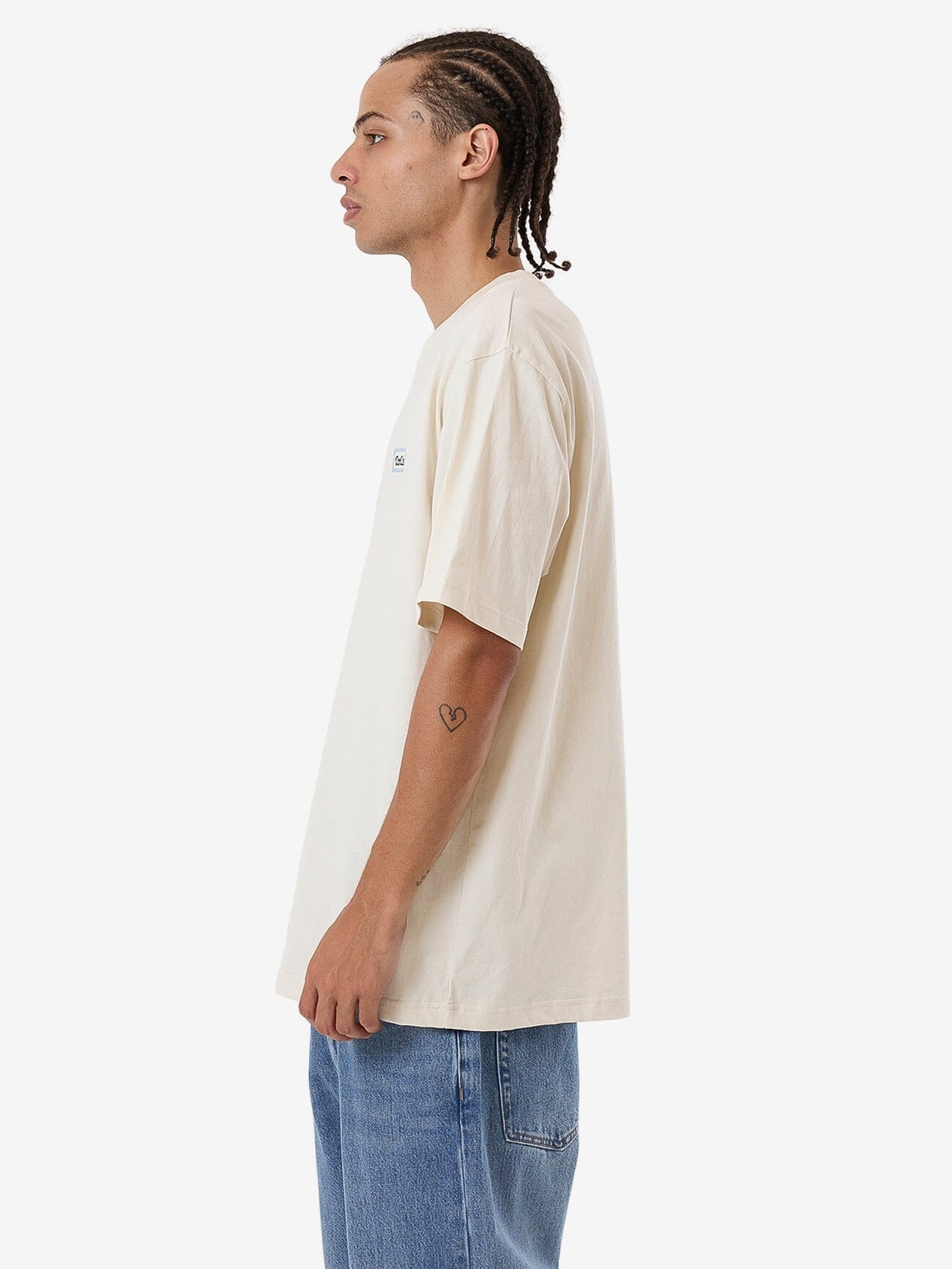 Terrace Oversize Fit Tee - Heritage White