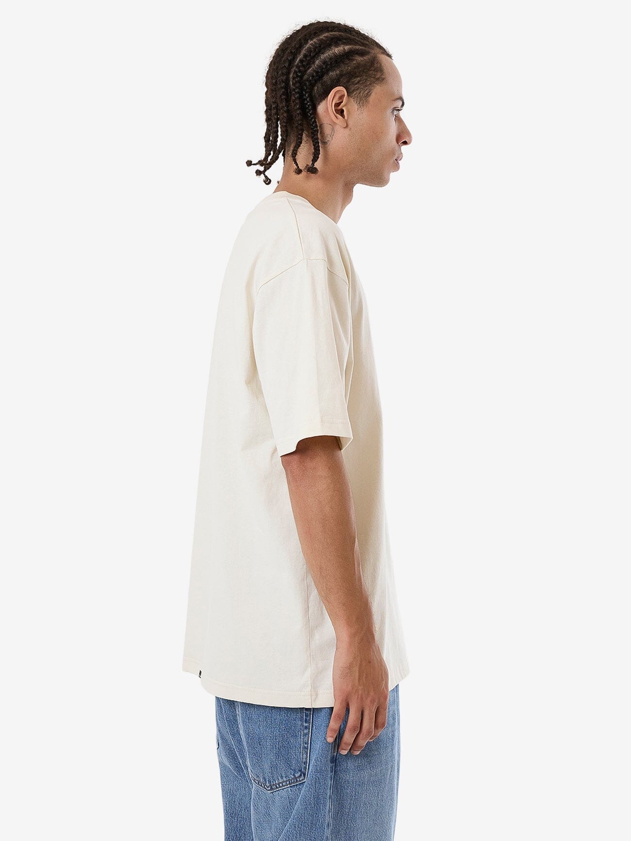 Terrace Oversize Fit Tee - Heritage White