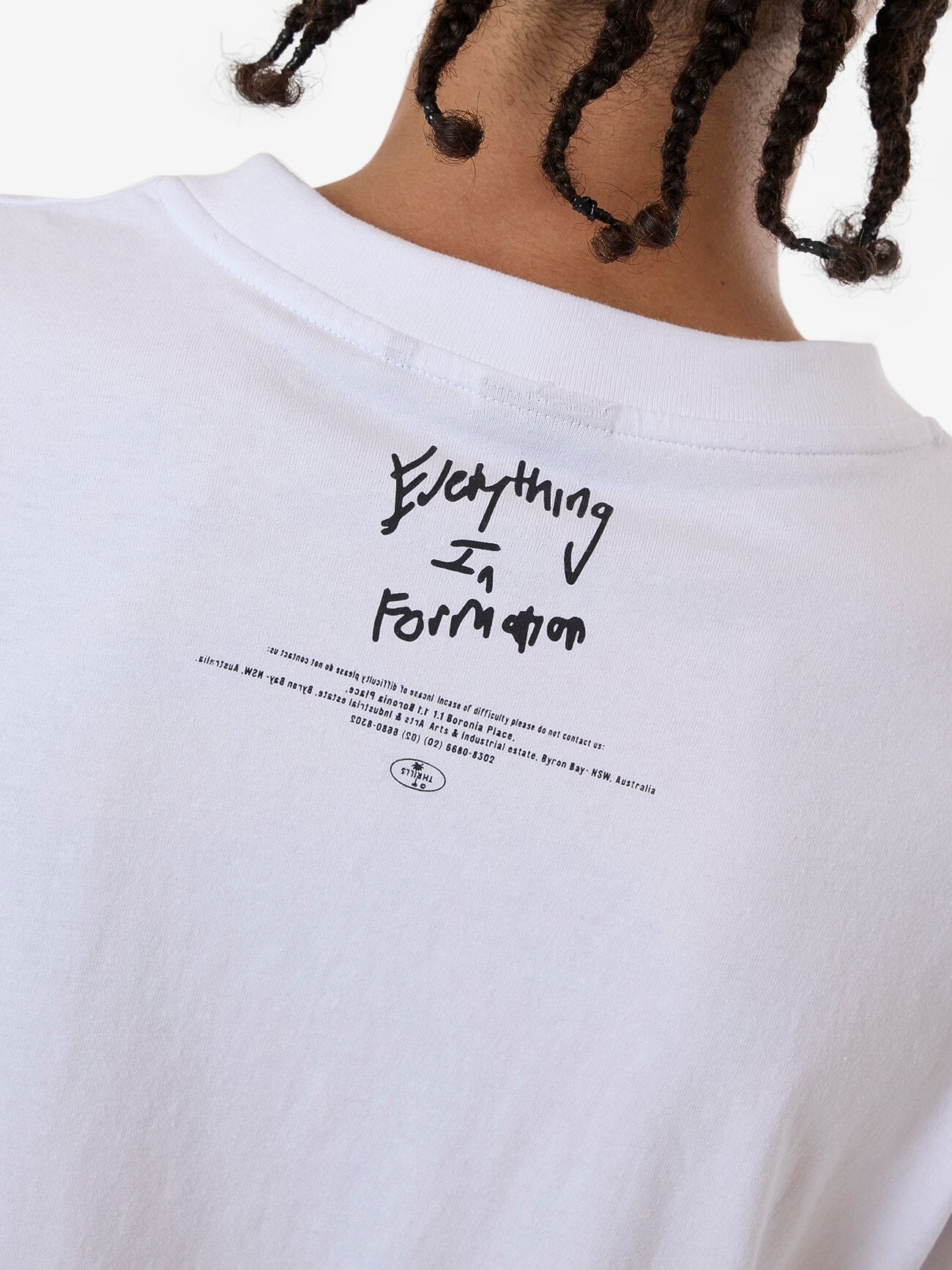 Everything In Formation Merch Fit Tee - White