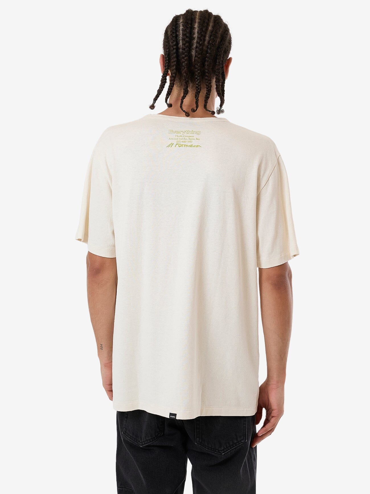 Hemp Transformation Merch Fit Tee - Unbleached XS