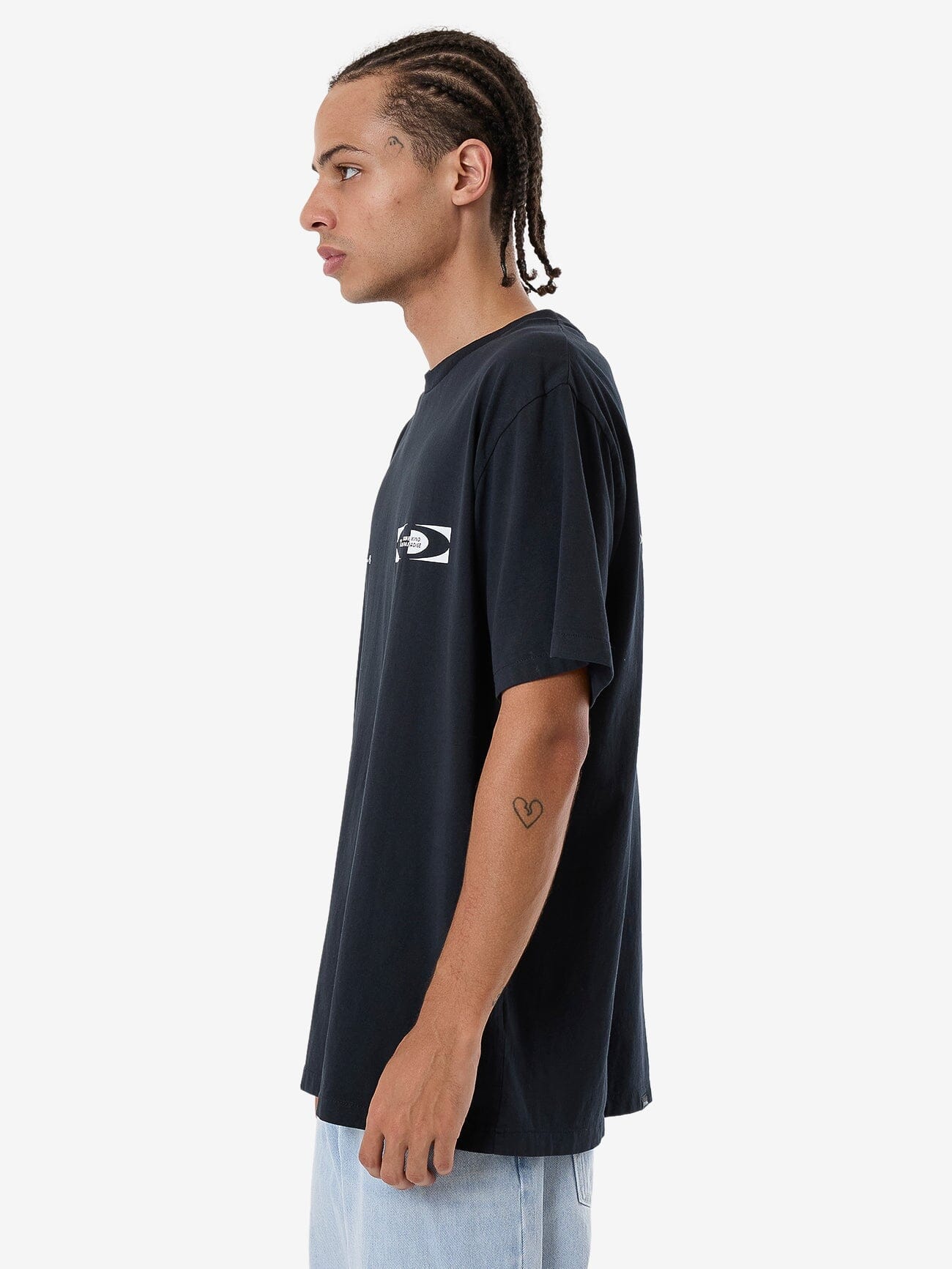 Shifting Sands Merch Fit Tee - Twilight Black