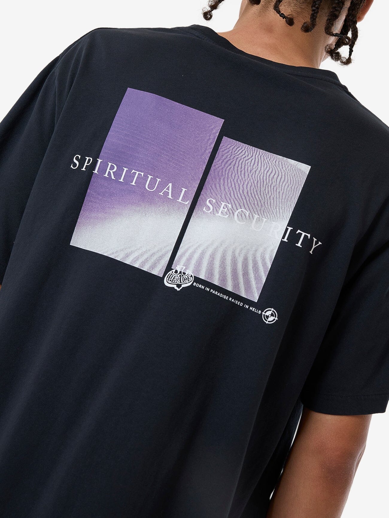 Shifting Sands Merch Fit Tee - Twilight Black