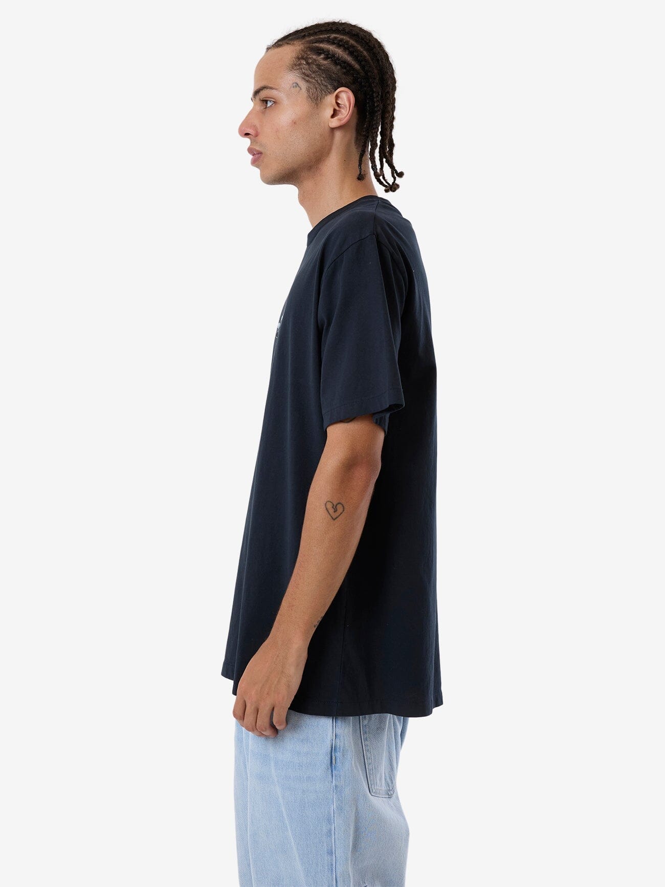 Chrome Desire Merch Fit Tee - Twilight Black