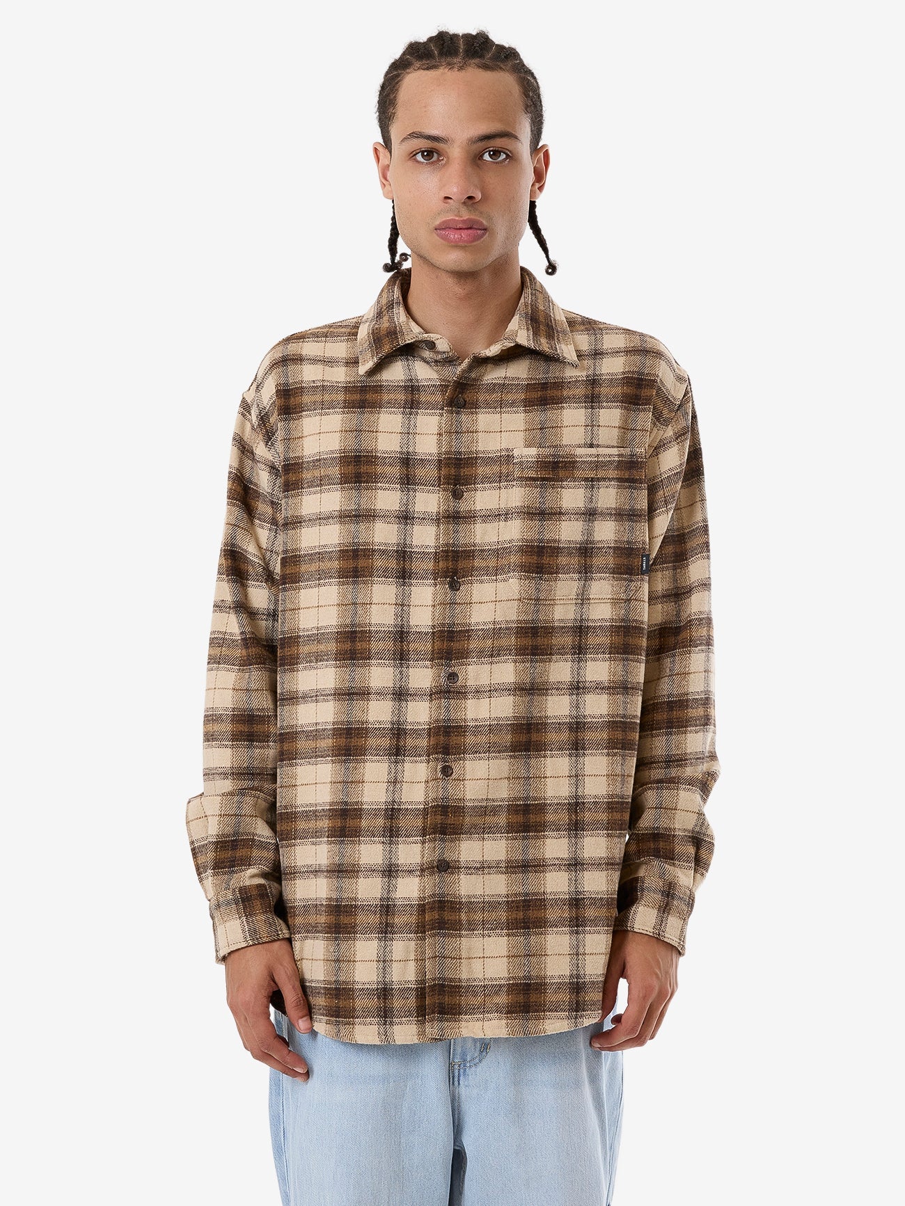 Barrio Flannel Shirt - Wren