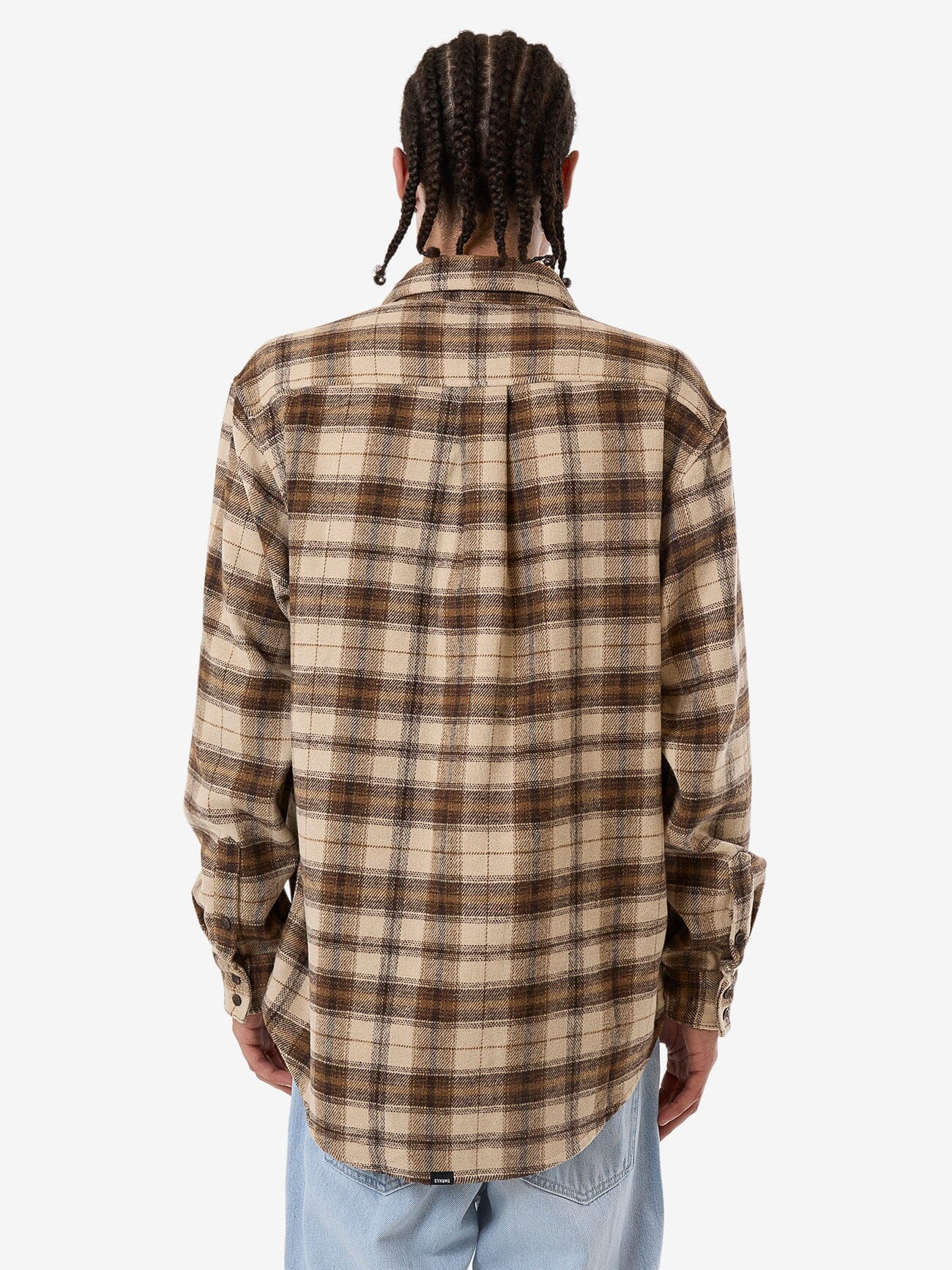 Barrio Flannel Shirt - Wren XS