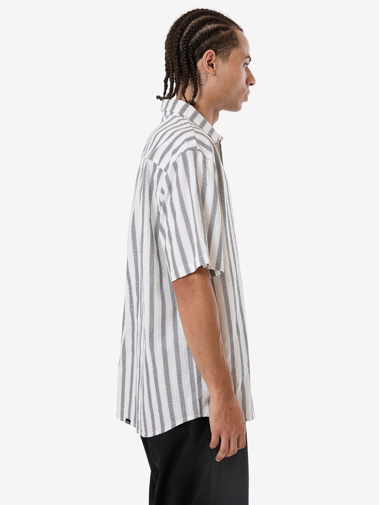 Expansions Short Sleeve Shirt - Dirty White XS