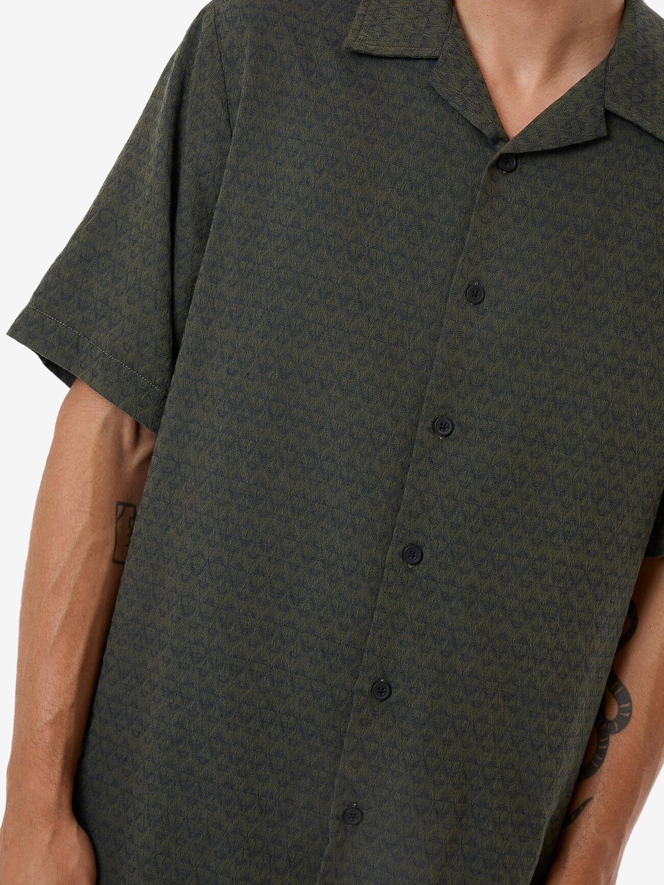 Airborne Bowling Shirt - Grape Leaf XS