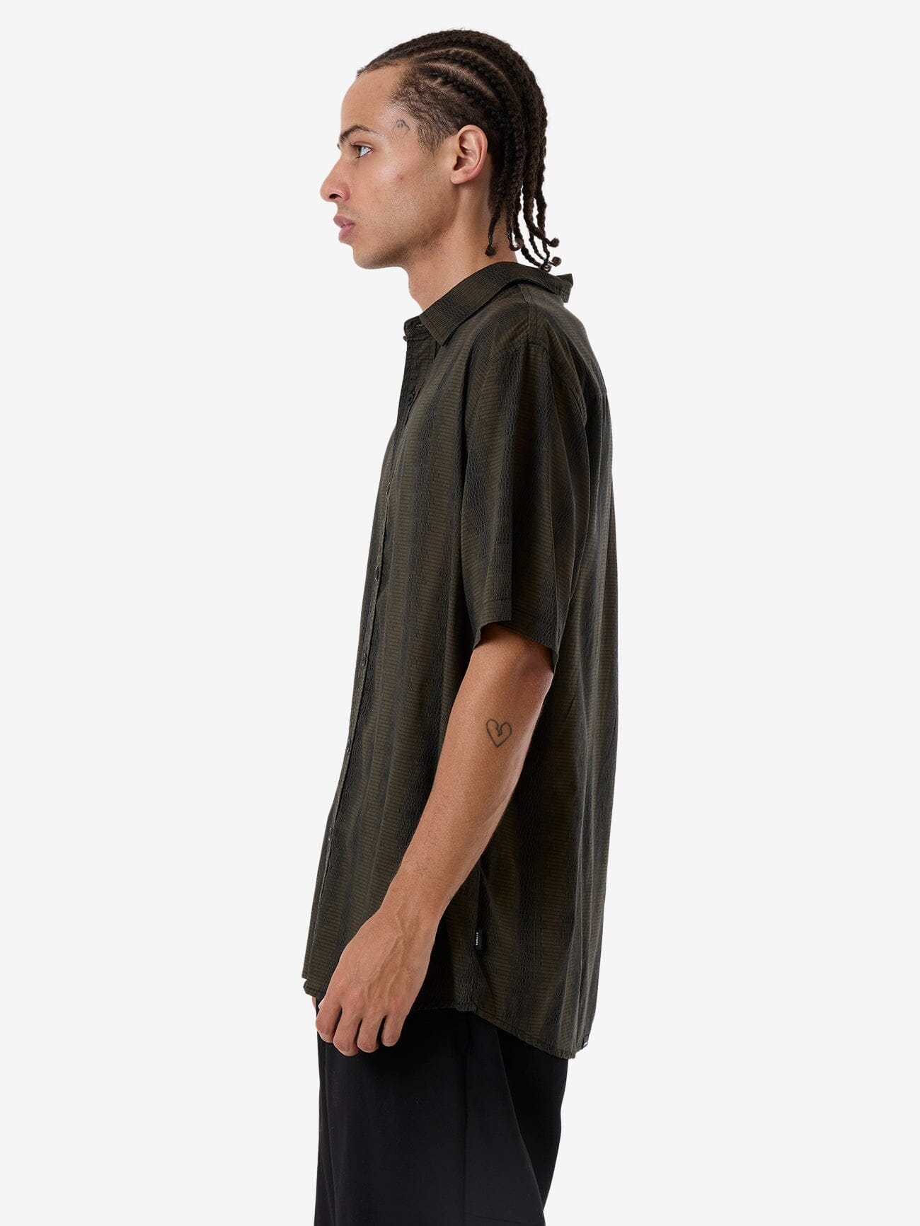 Kitsch Short Sleeve Shirt - Black