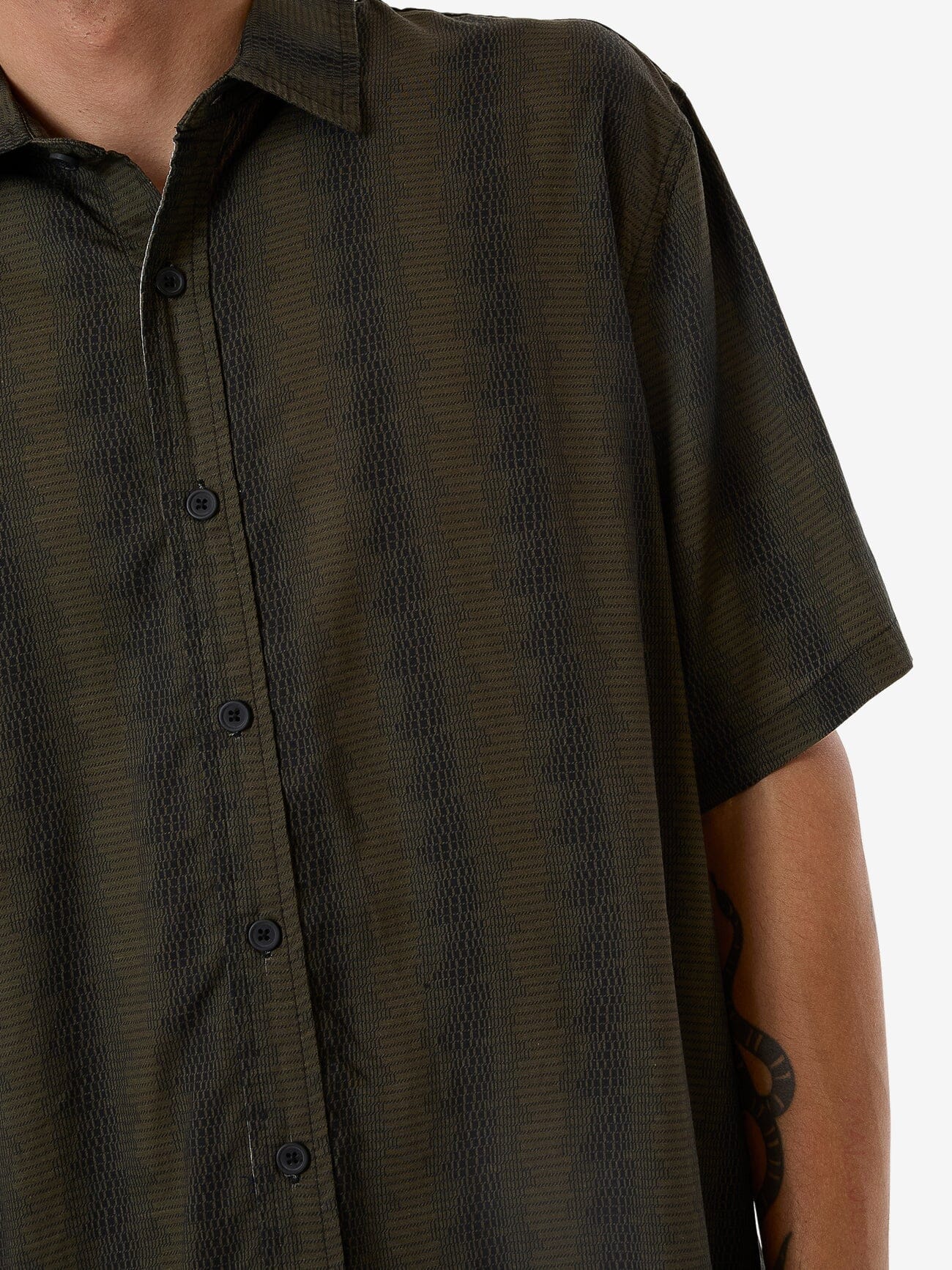 Kitsch Short Sleeve Shirt - Black