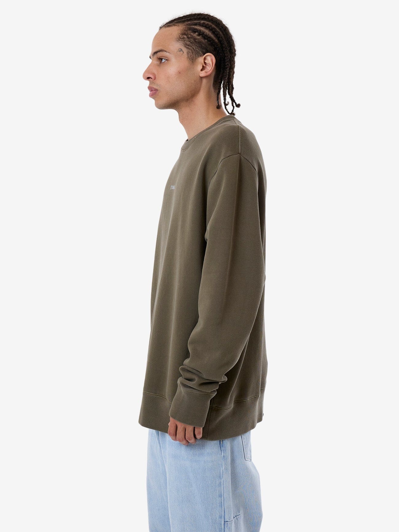 Minimal Thrills Oversize Crew - Tarmac XS