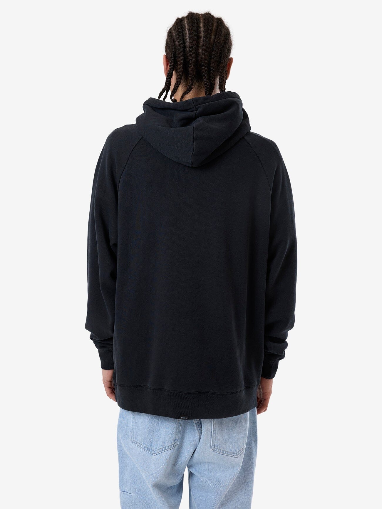 In Bloom Raglan Pull On Hood - Twilight Black