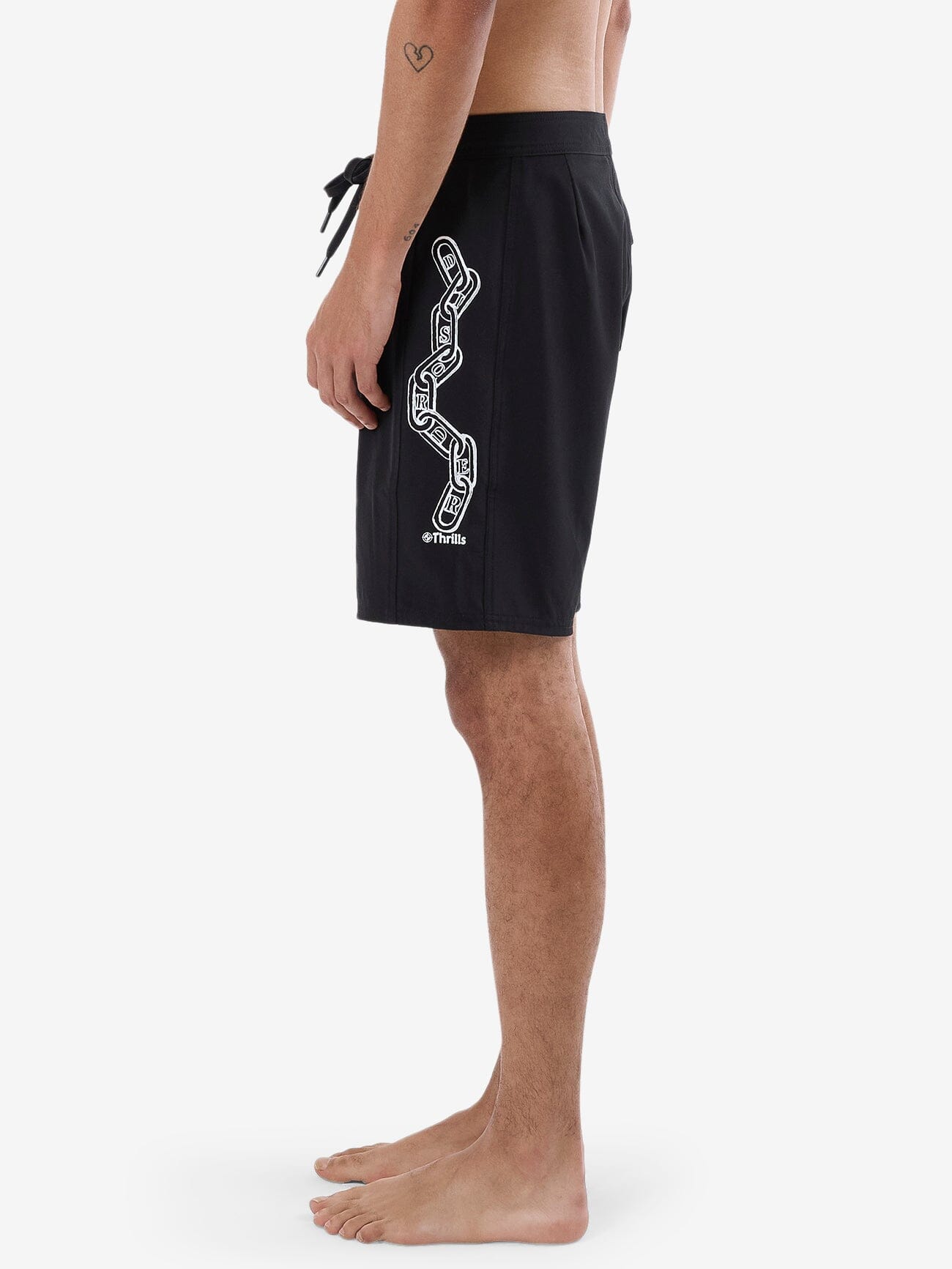 Chain Of Disorder Boardshort - Black 28