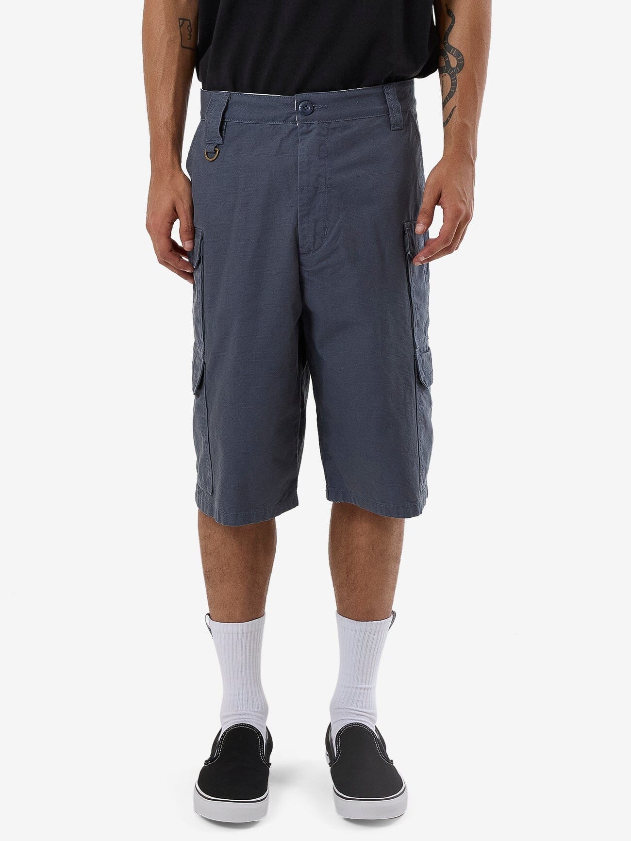 Big Slacker Union Utility Short - Light Petrol