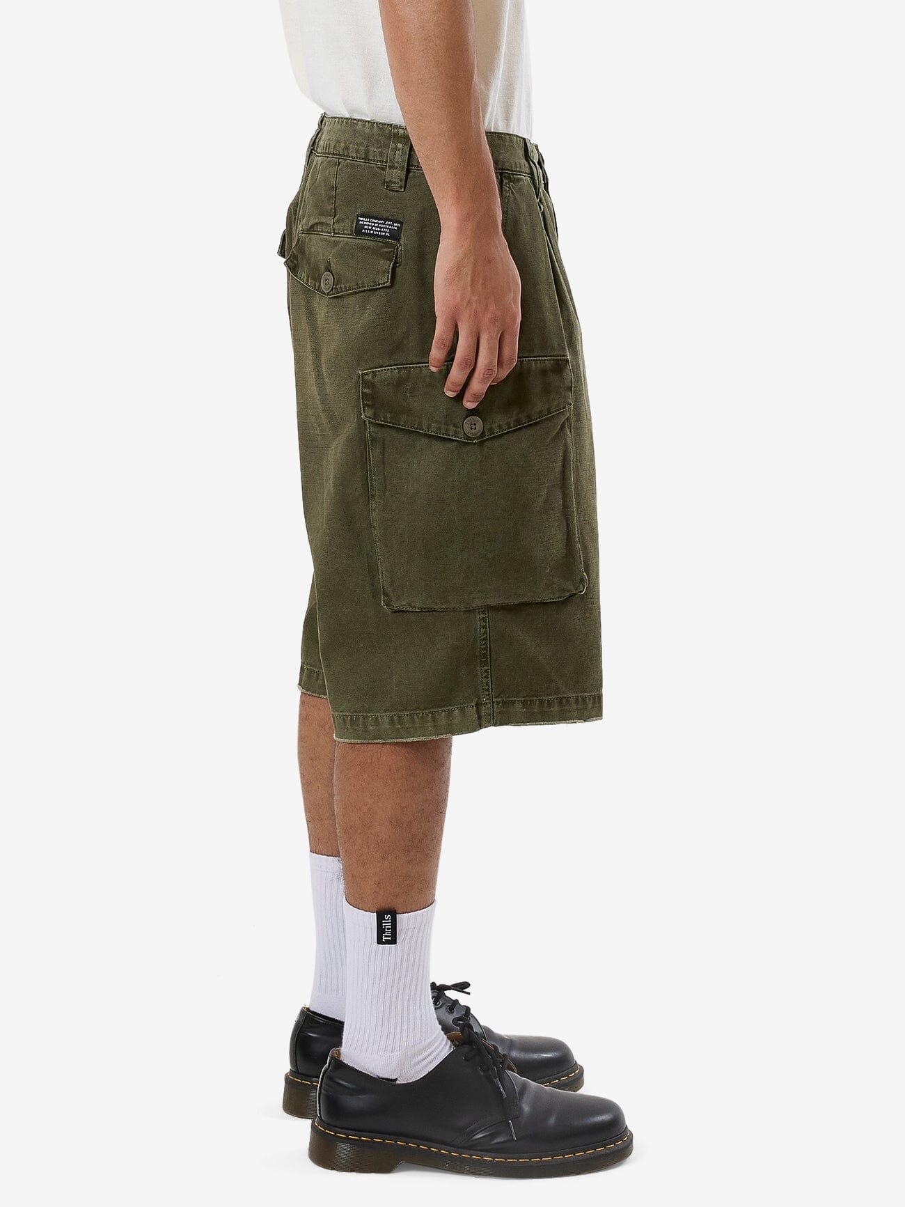 Issued Big Slacker Cargo Short - Grape Leaf