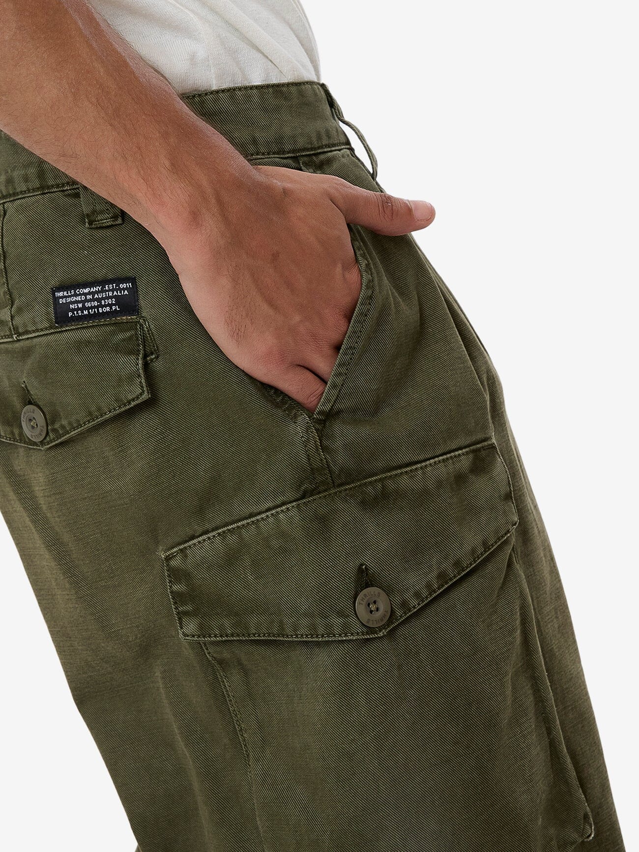 Issued Big Slacker Cargo Short - Grape Leaf