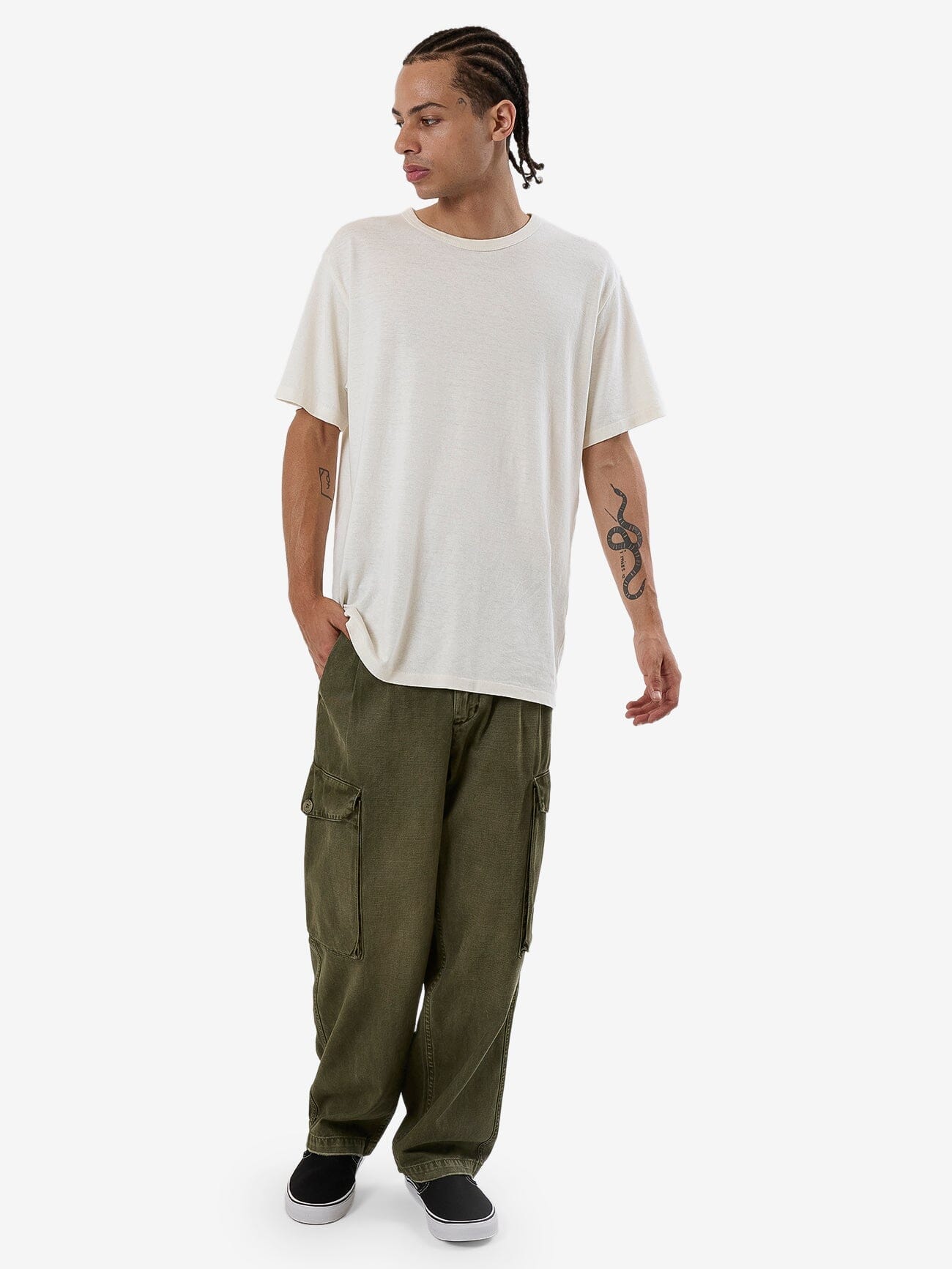 Issued Big Slacker Cargo Pant - Grape Leaf