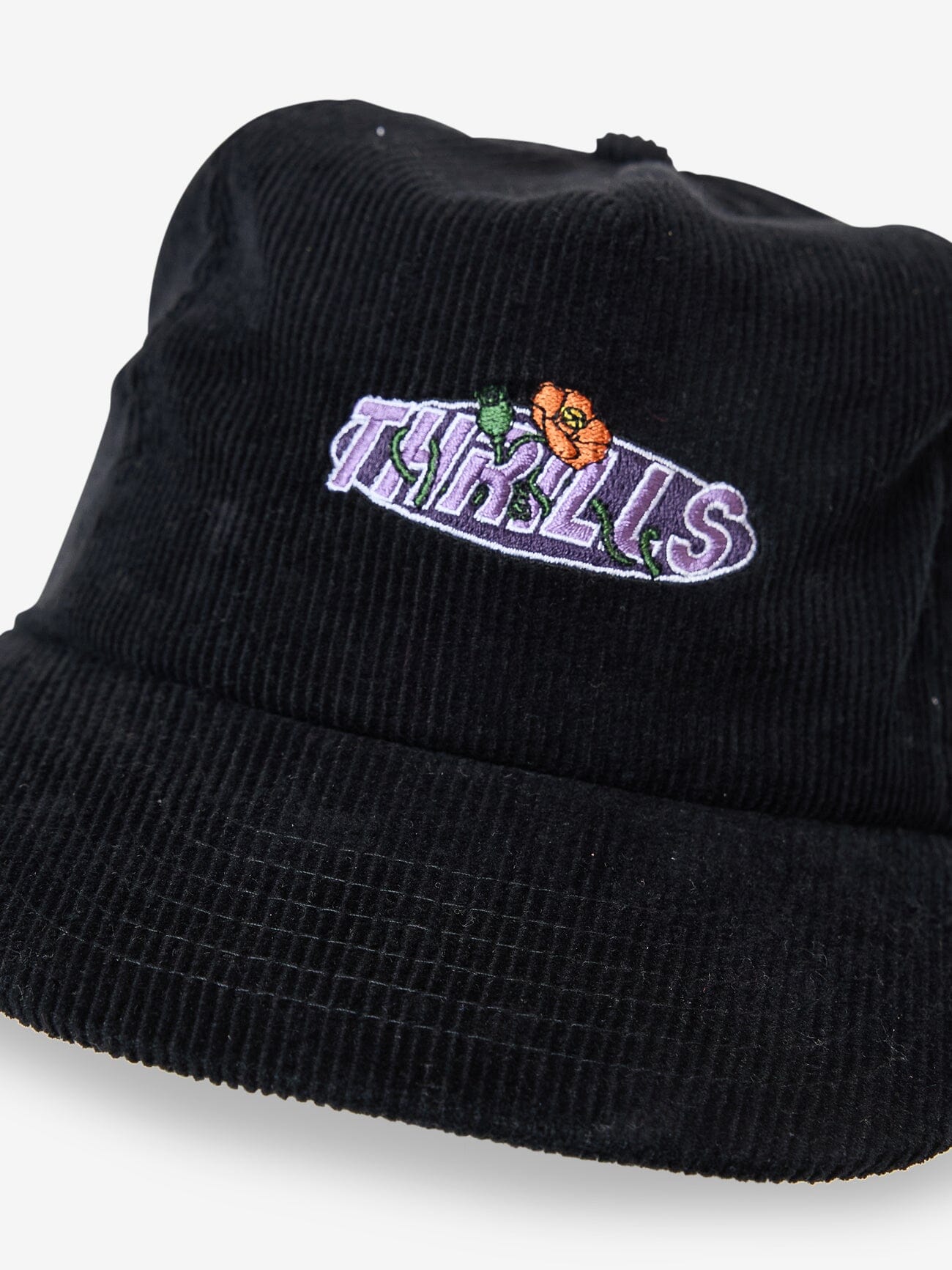 Painless 5 Panel Cap - Black