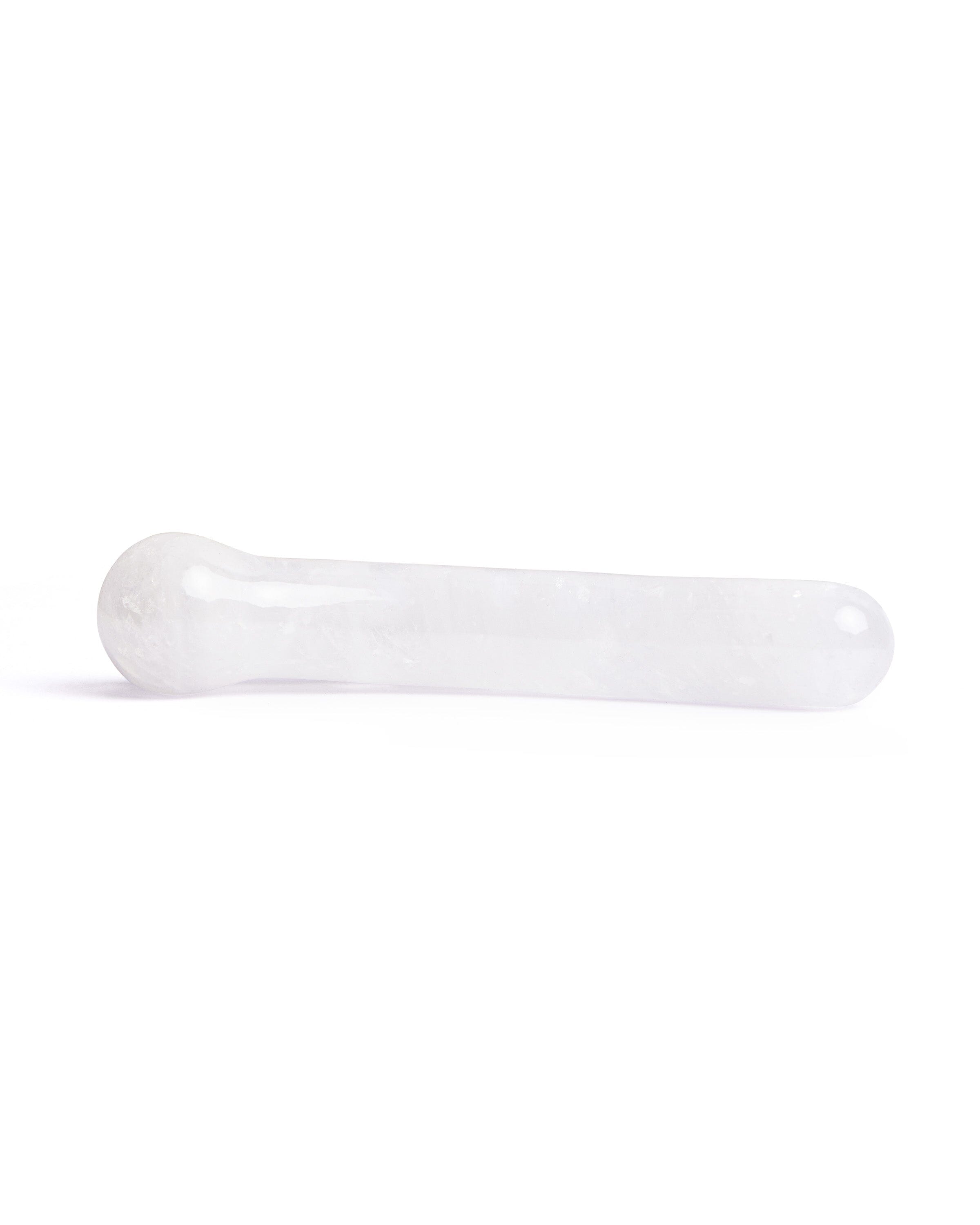 The Juliet Pleasure Wand Clear Quartz Curve - Clear