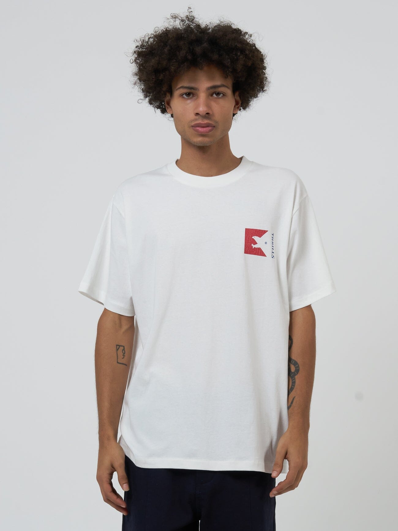 United For All Merch Fit Tee - Dirty White