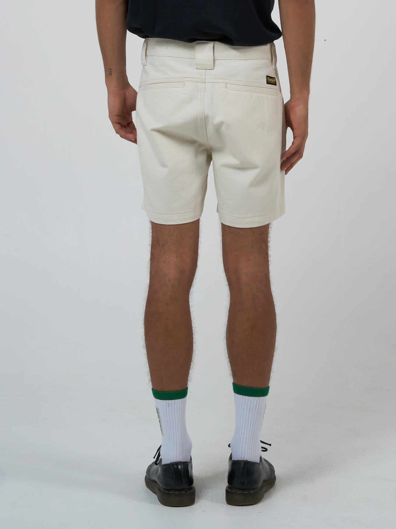 Thrills Union Mandude Work Chino Short - Heritage White