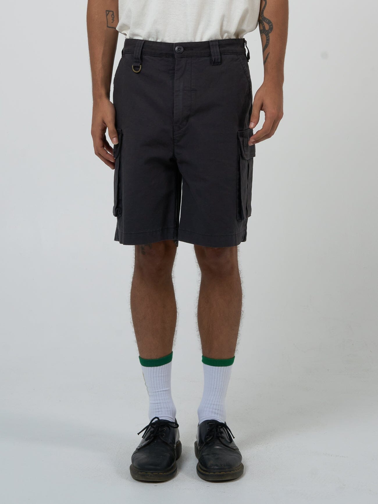 Century Slacker Cargo Short - Black