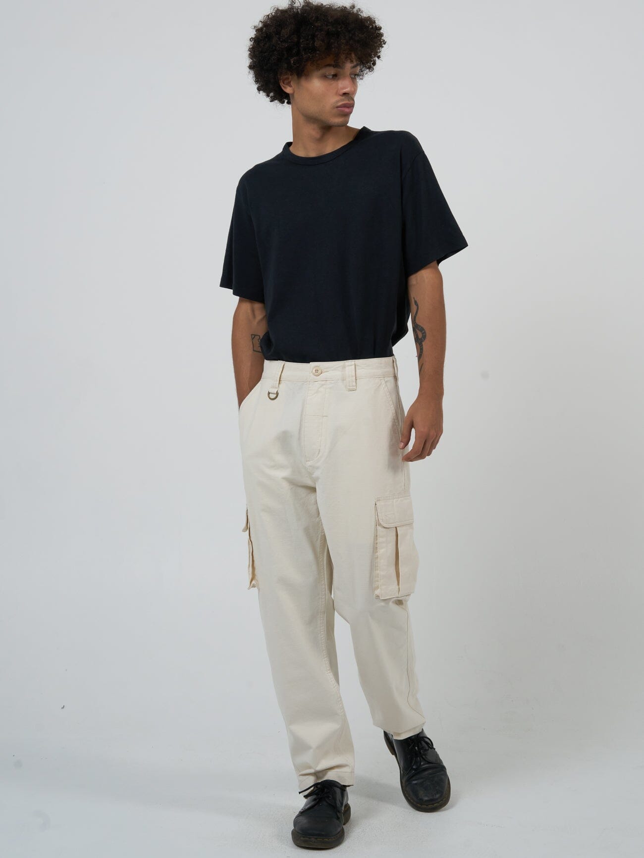 Slacker Union Cargo Pant - Heritage White