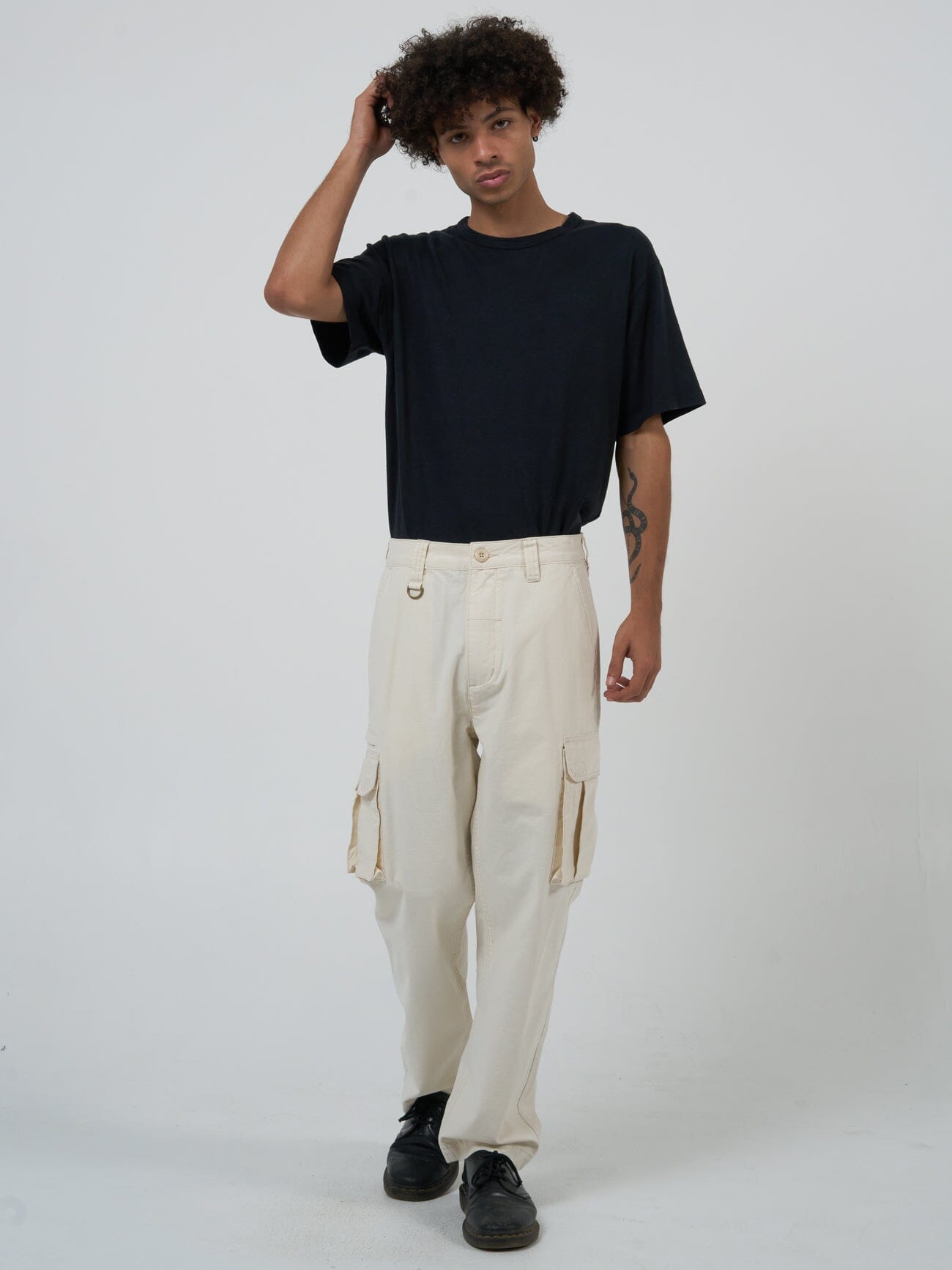 Slacker Union Cargo Pant - Heritage White