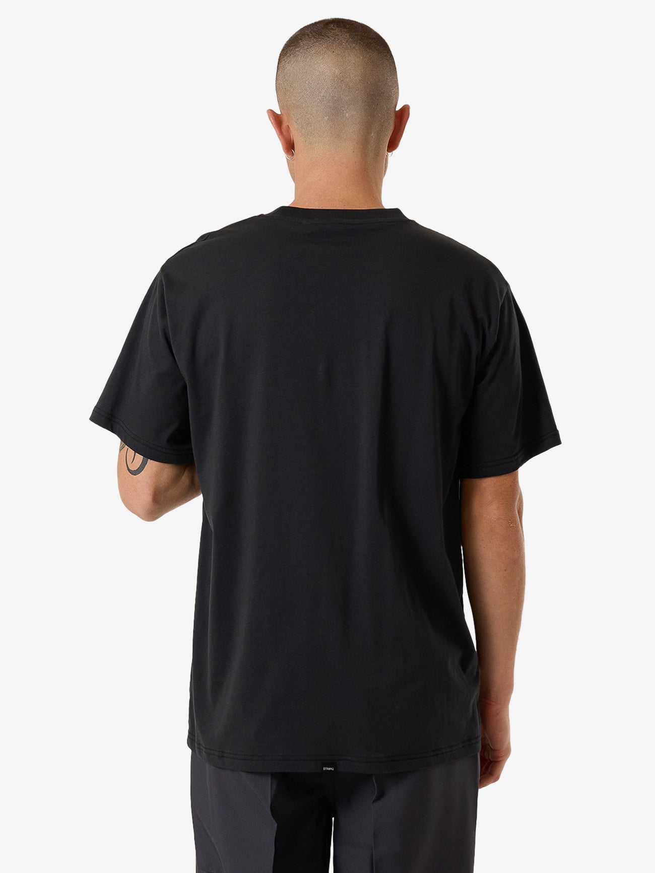 Minimal Thrills Merch Fit Tee - Faded Black XS