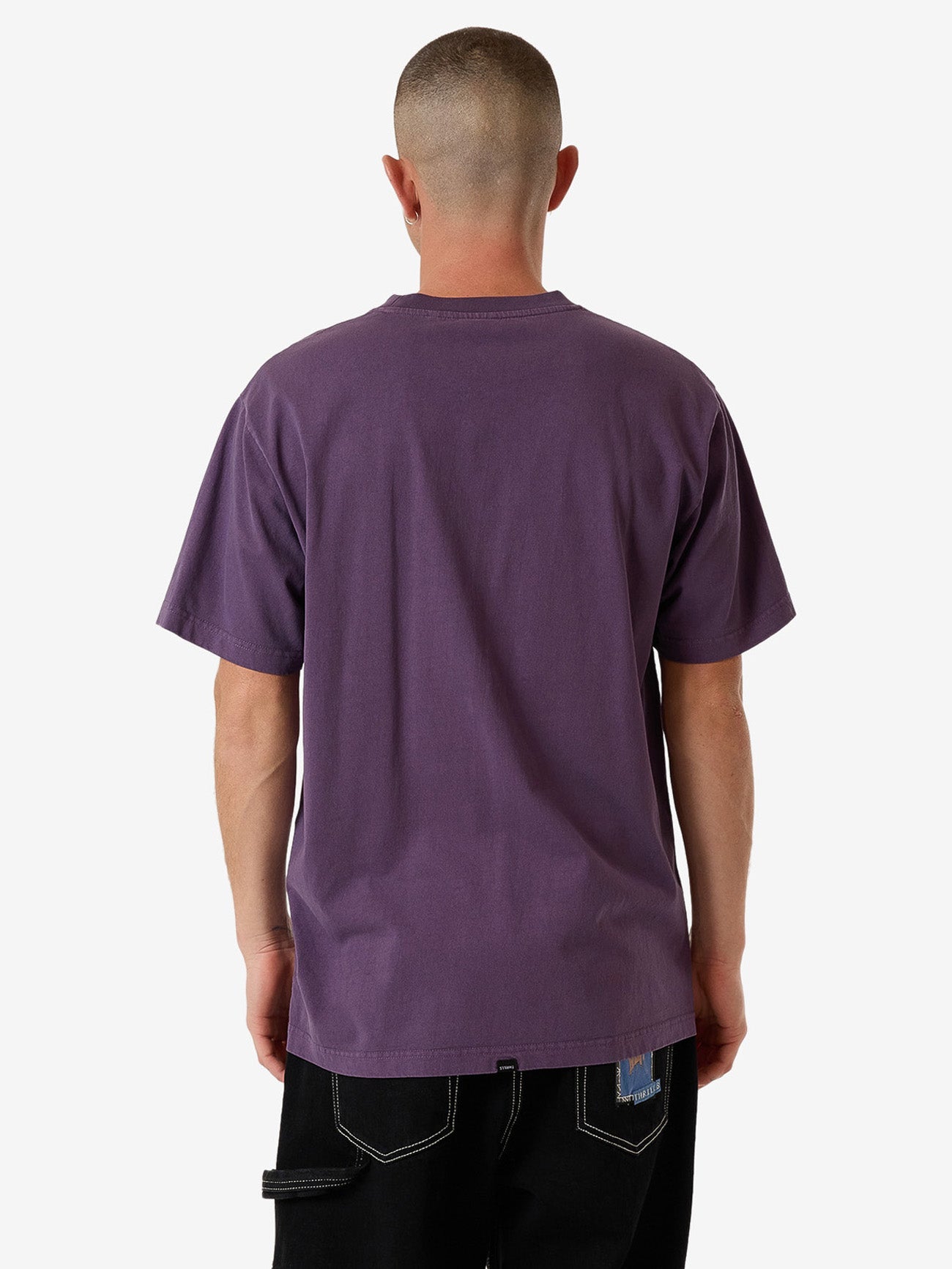 Blurred State Merch Fit Tee - Dust Purple XS