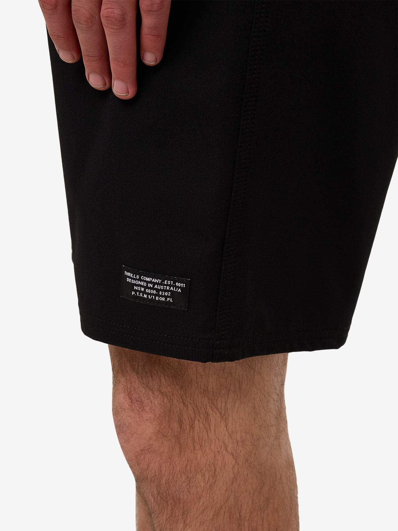 Minimal Thrills Boardshort - Black 28