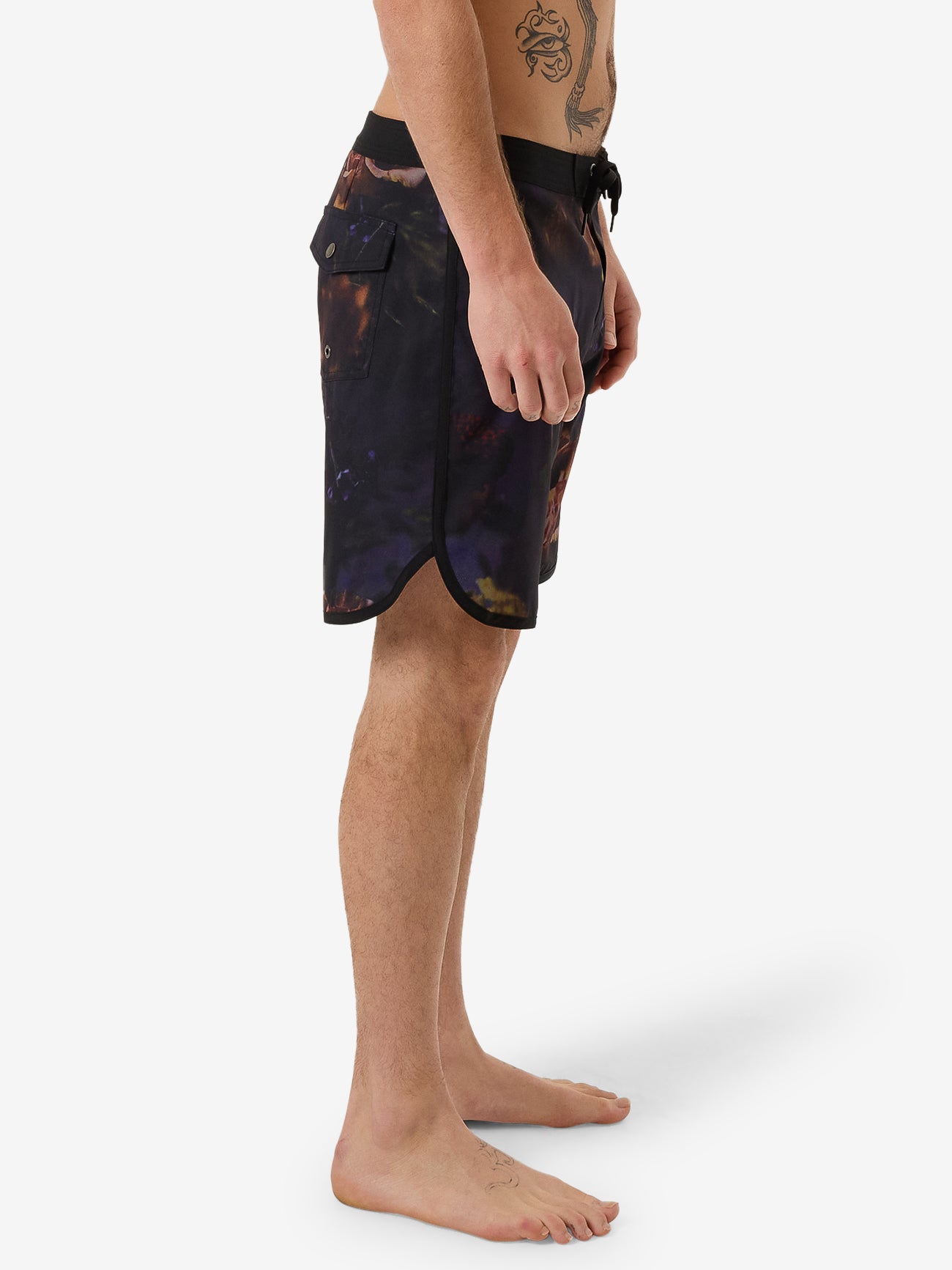 Beauty In Darkness Boardshort - Mood Black 28