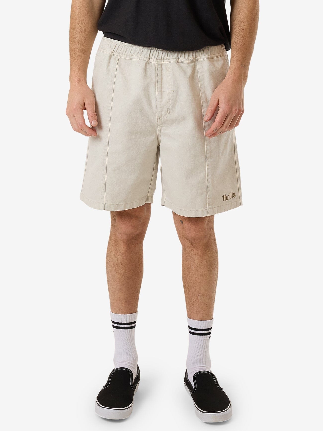 Higher Road Short - Light Grey 28