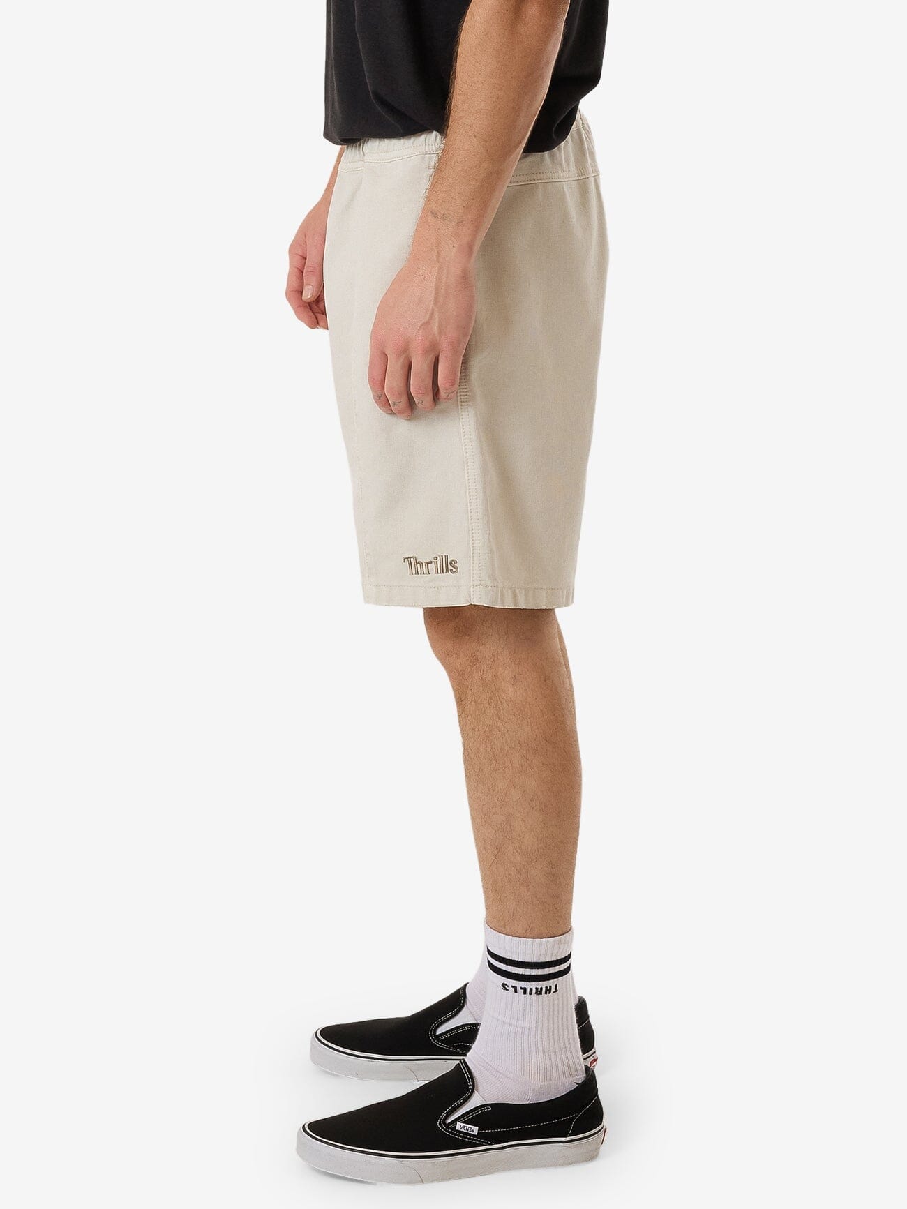 Higher Road Short - Light Grey 28