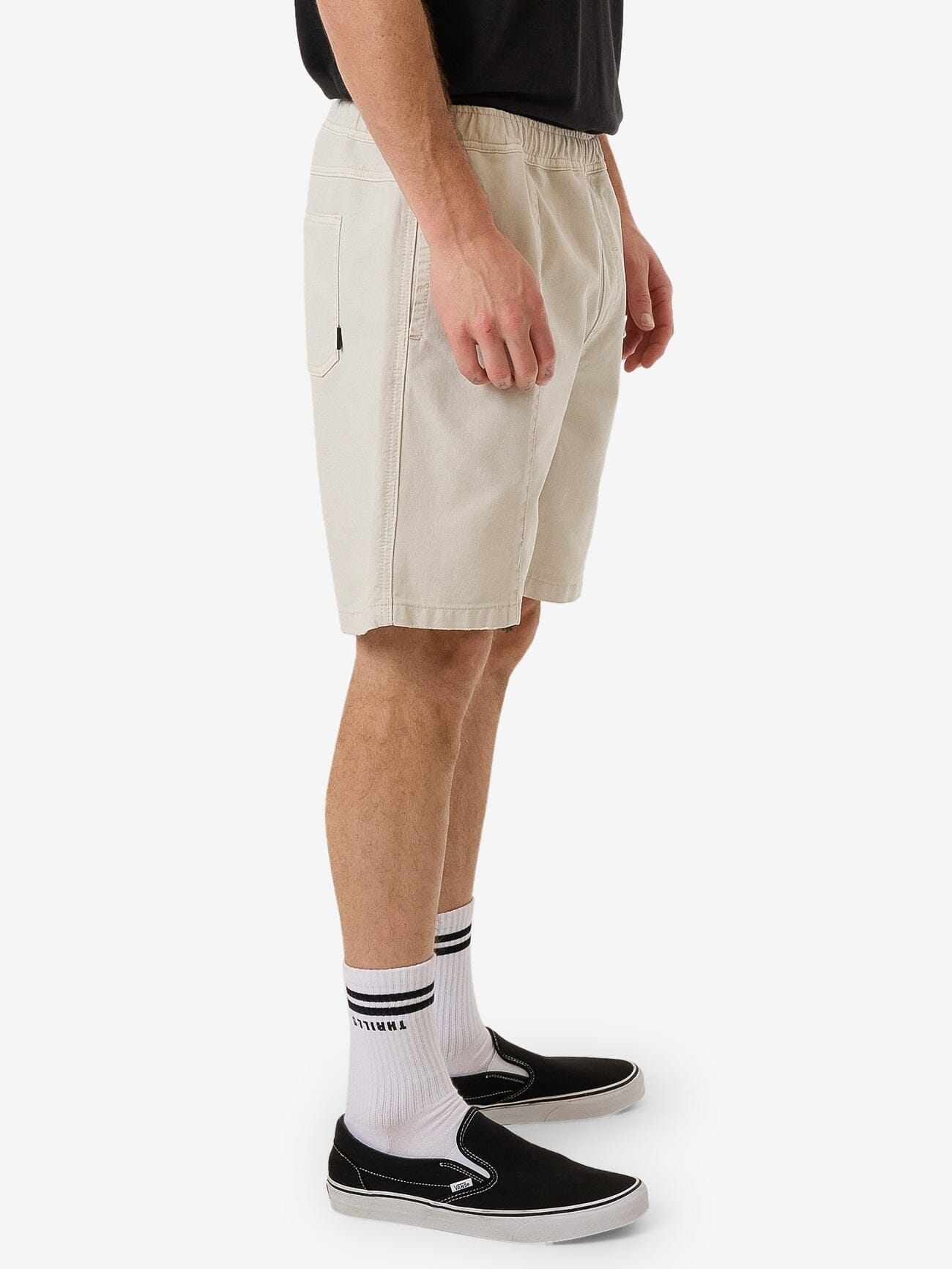 Higher Road Short - Light Grey 28