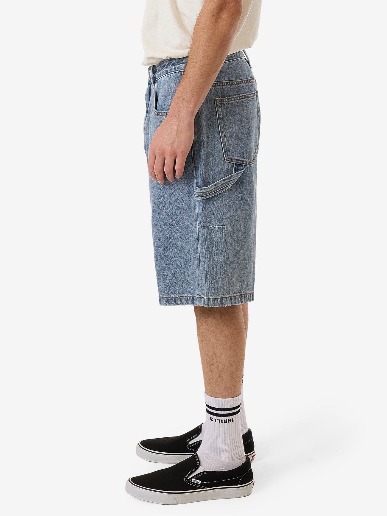 Infinite Stars Big Slacker Denim Short - Garage Blue 26