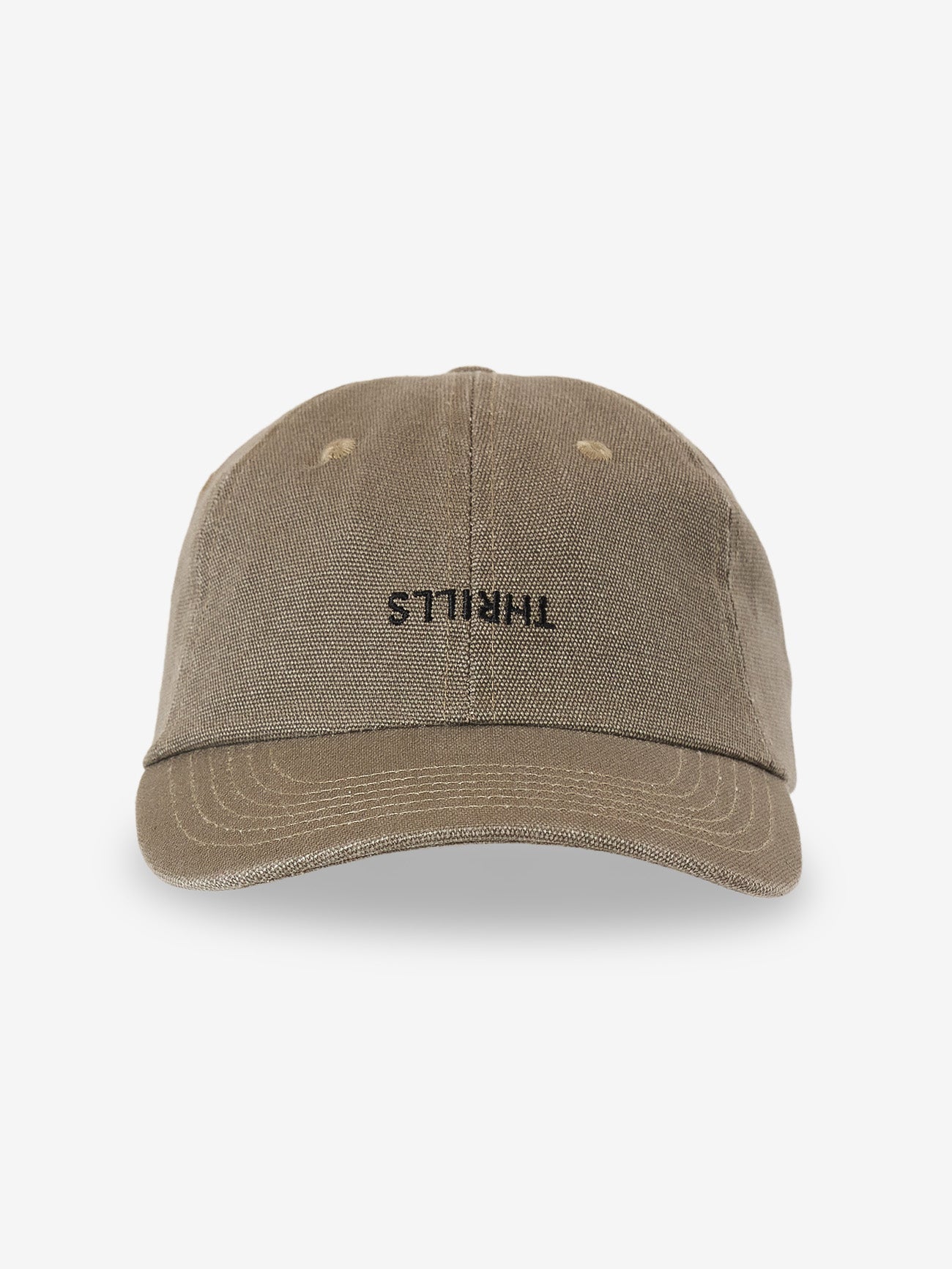 Minimal Thrills 6 Panel Cap - Brindle